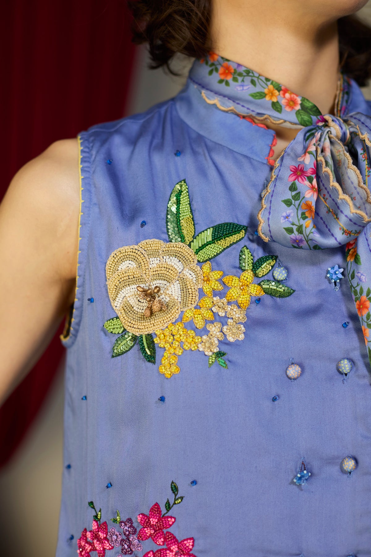 Periwinkle Blue Waistcoat