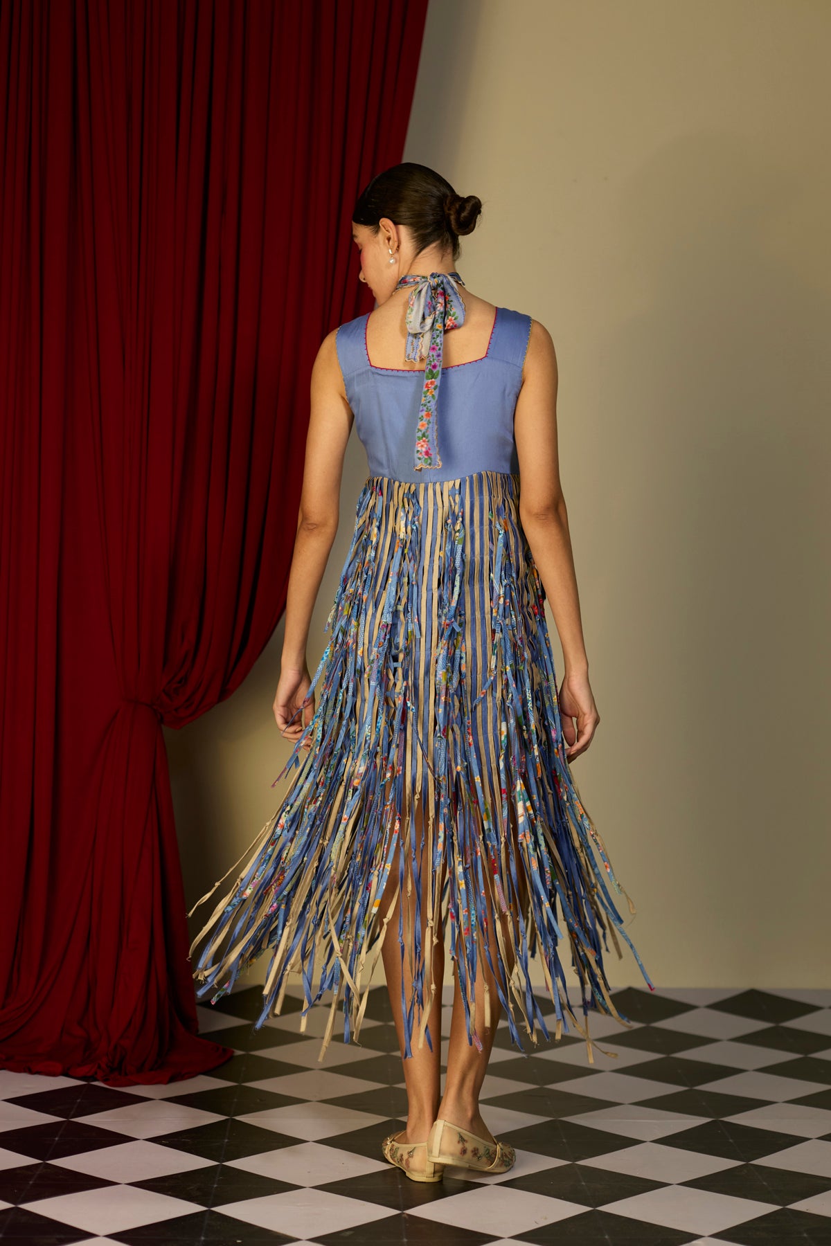 Prewinkle Blue Smocked Dress