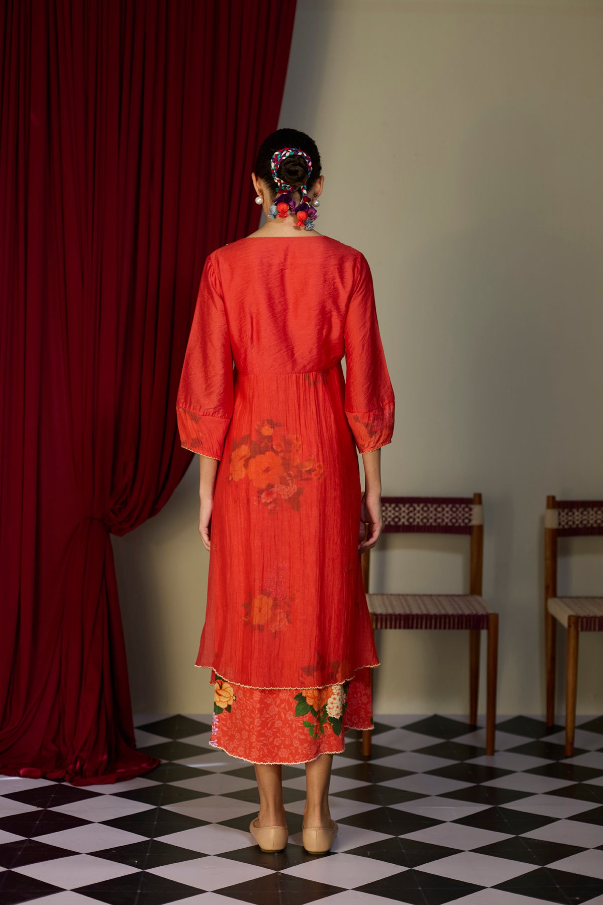 Scarlet Red Maxi Dress