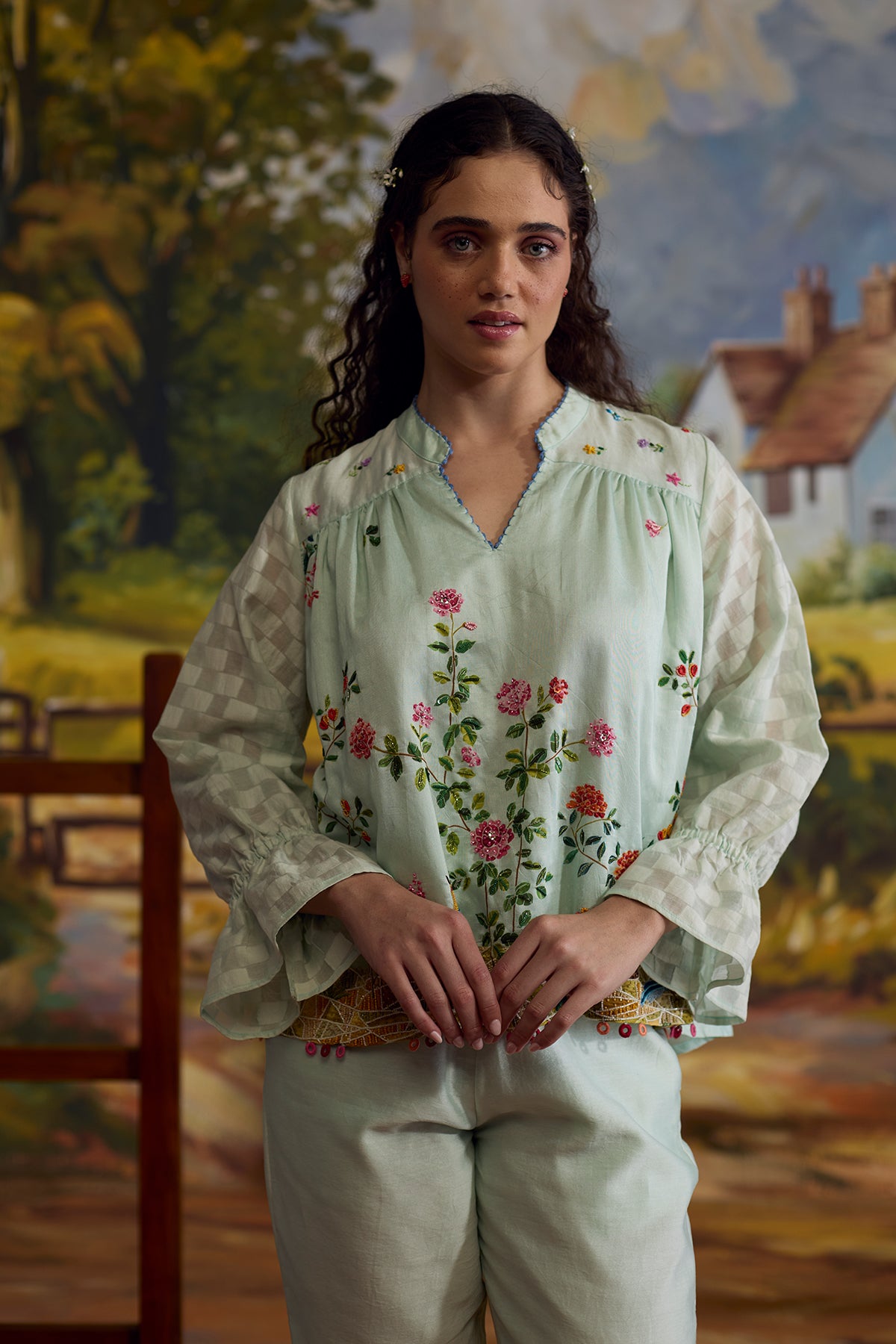 Meadow Floral Top