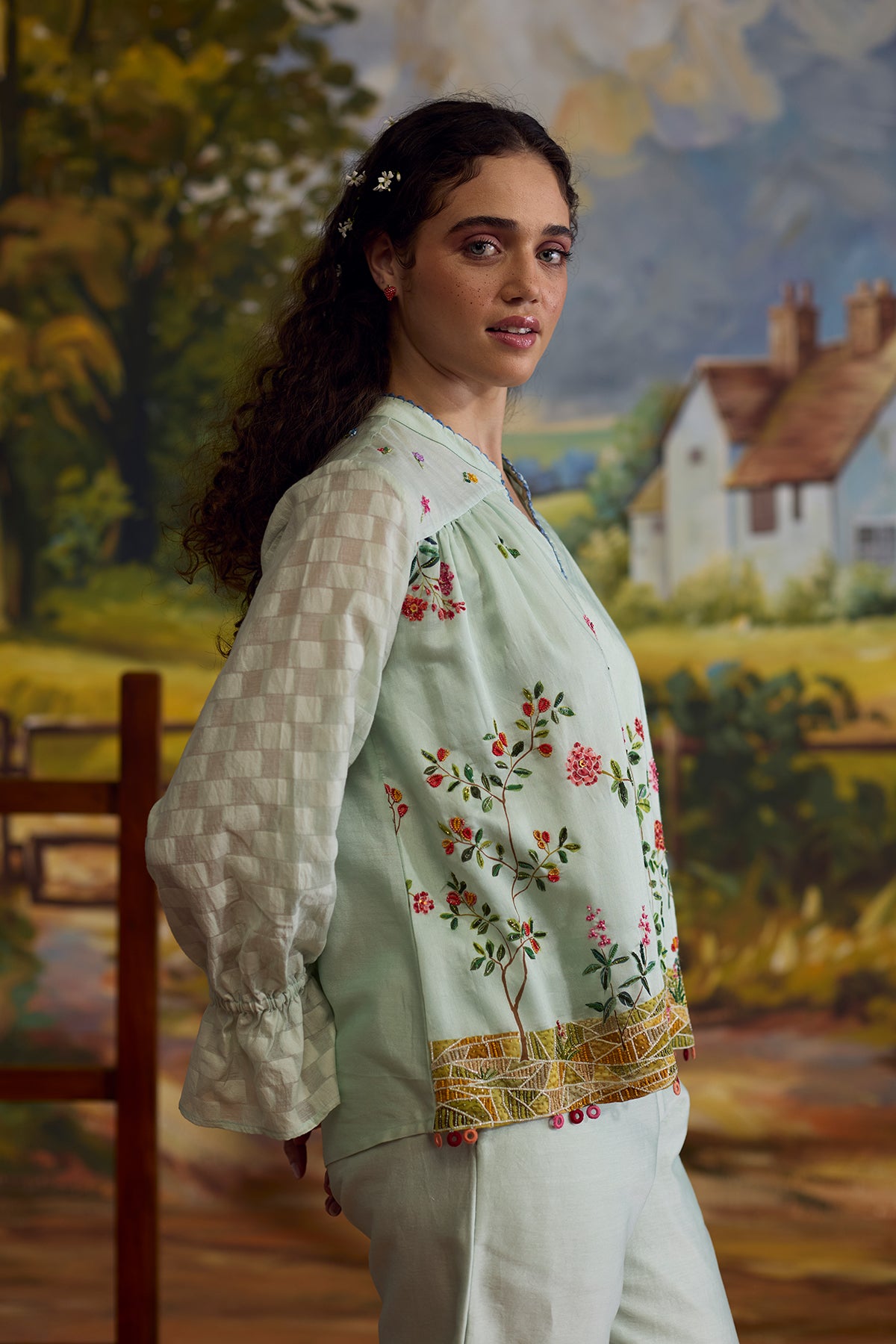 Meadow Floral Top