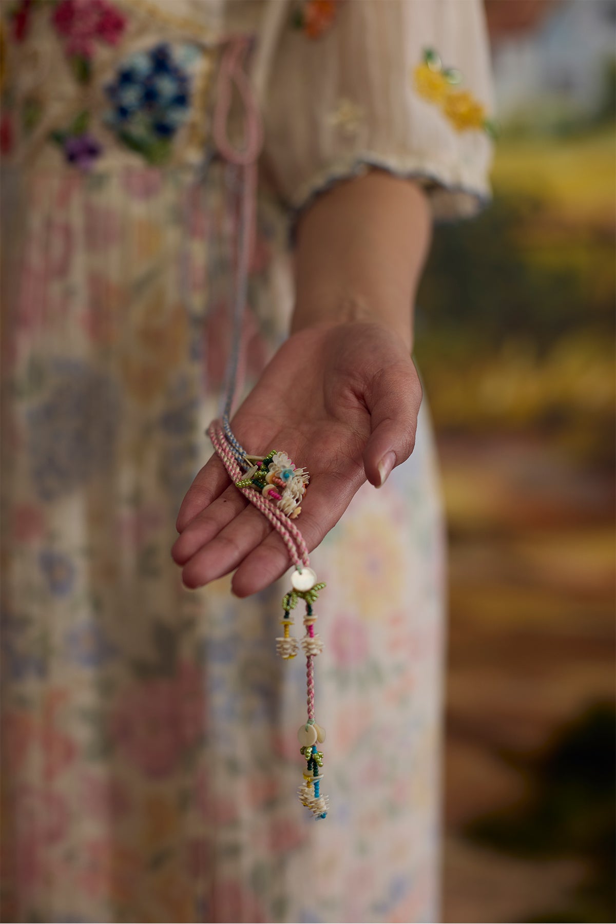 Lumina Floral Embroidered Dress
