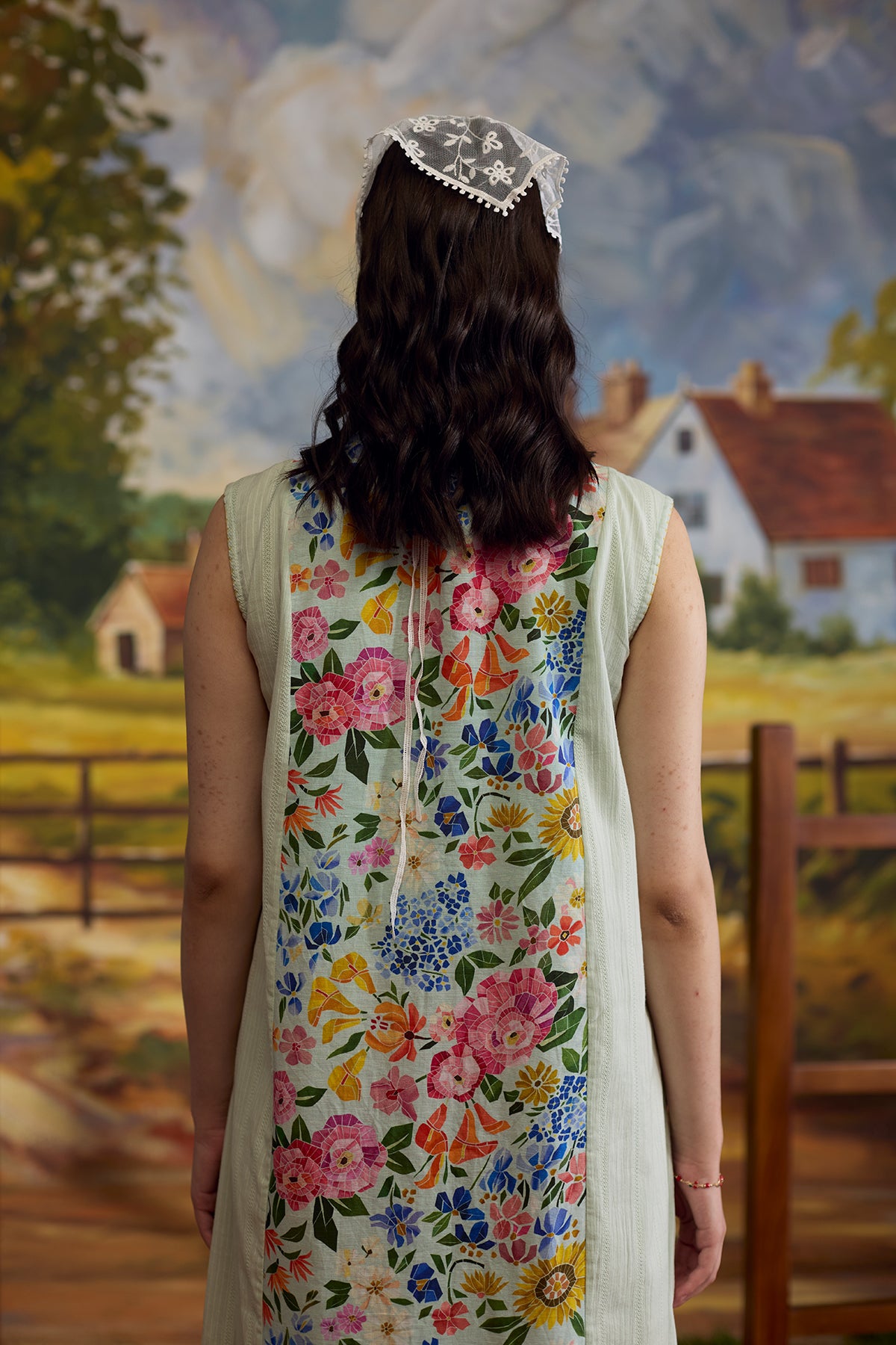 Meadow Panelled Floral Dress