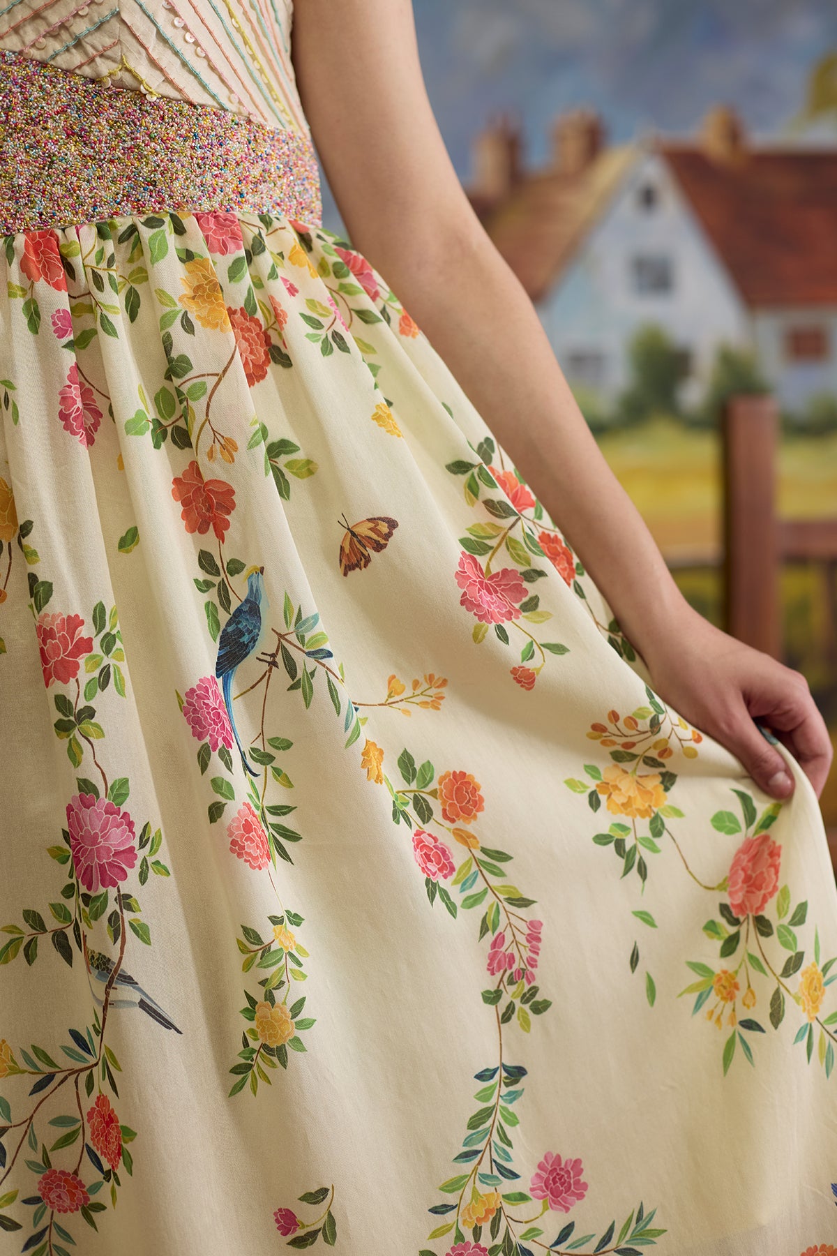 Lumina Floral Dress