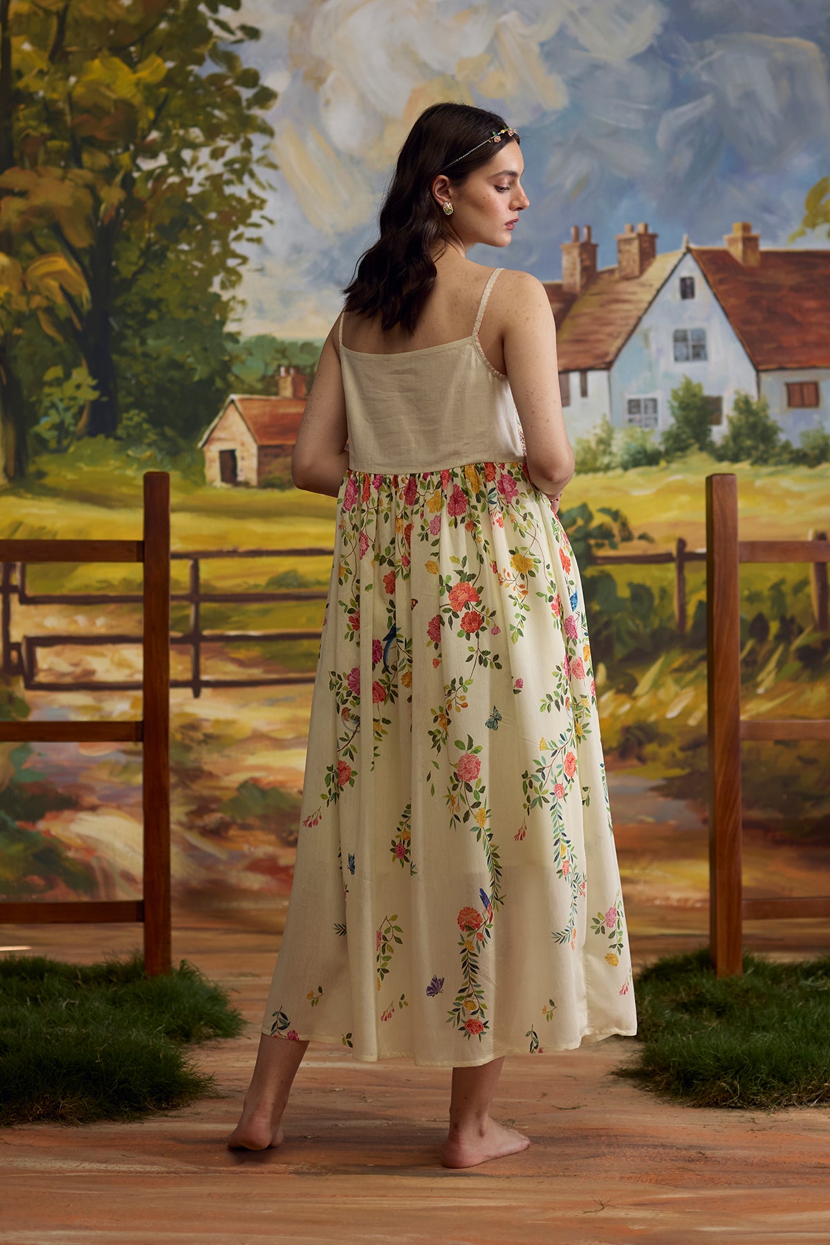 Lumina Floral Dress