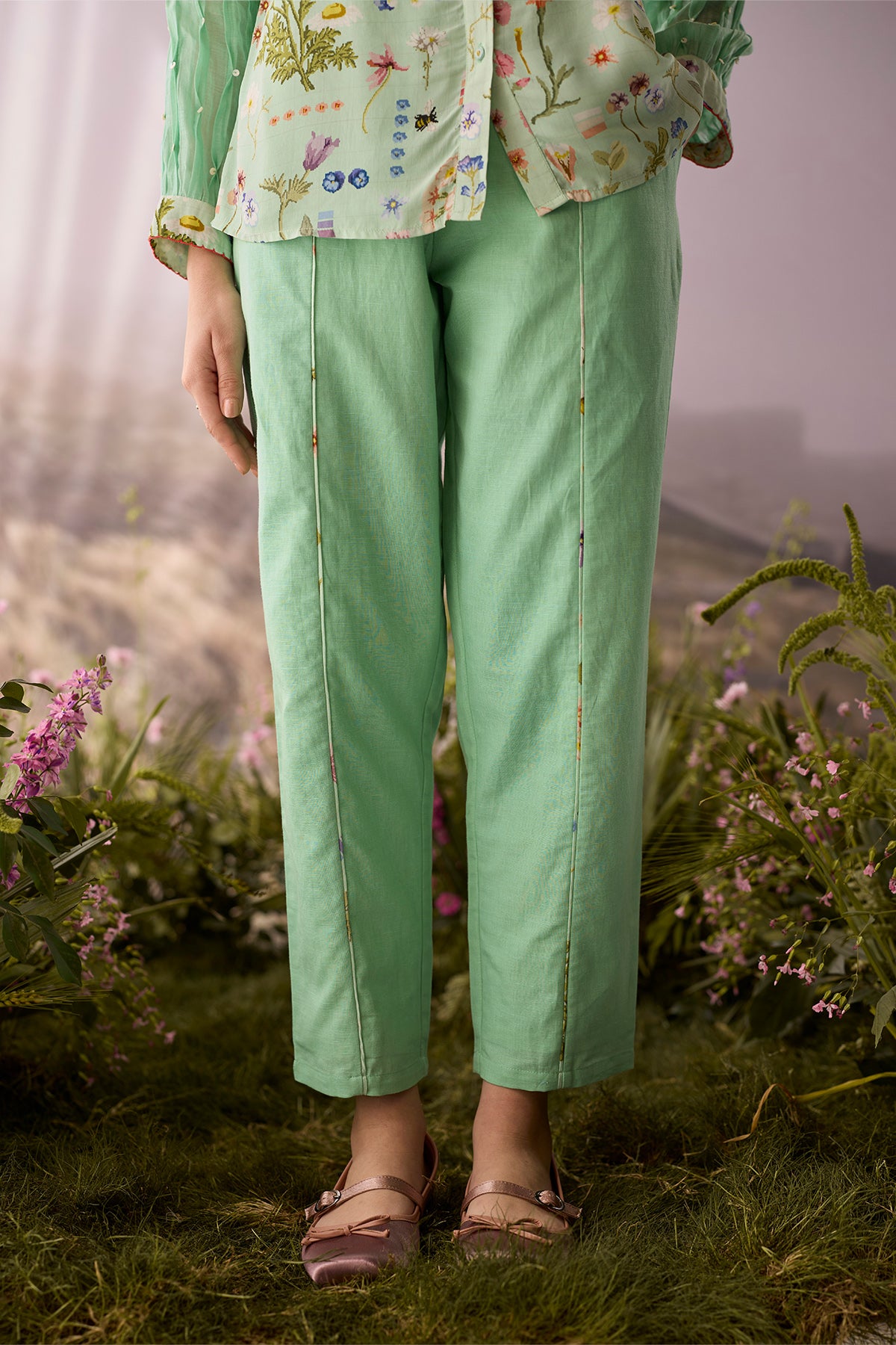 Seaglass Straight Pants