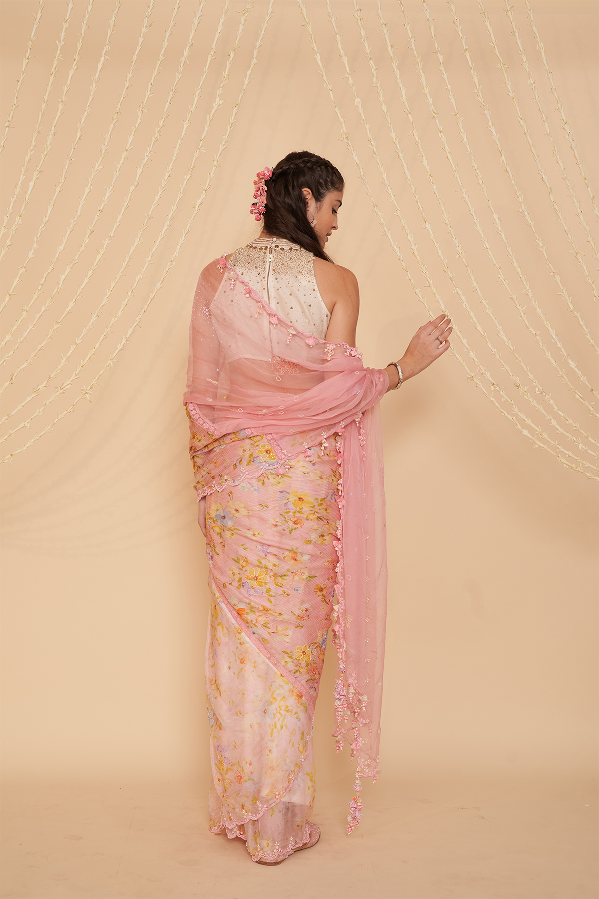 Gulab Printed Saree