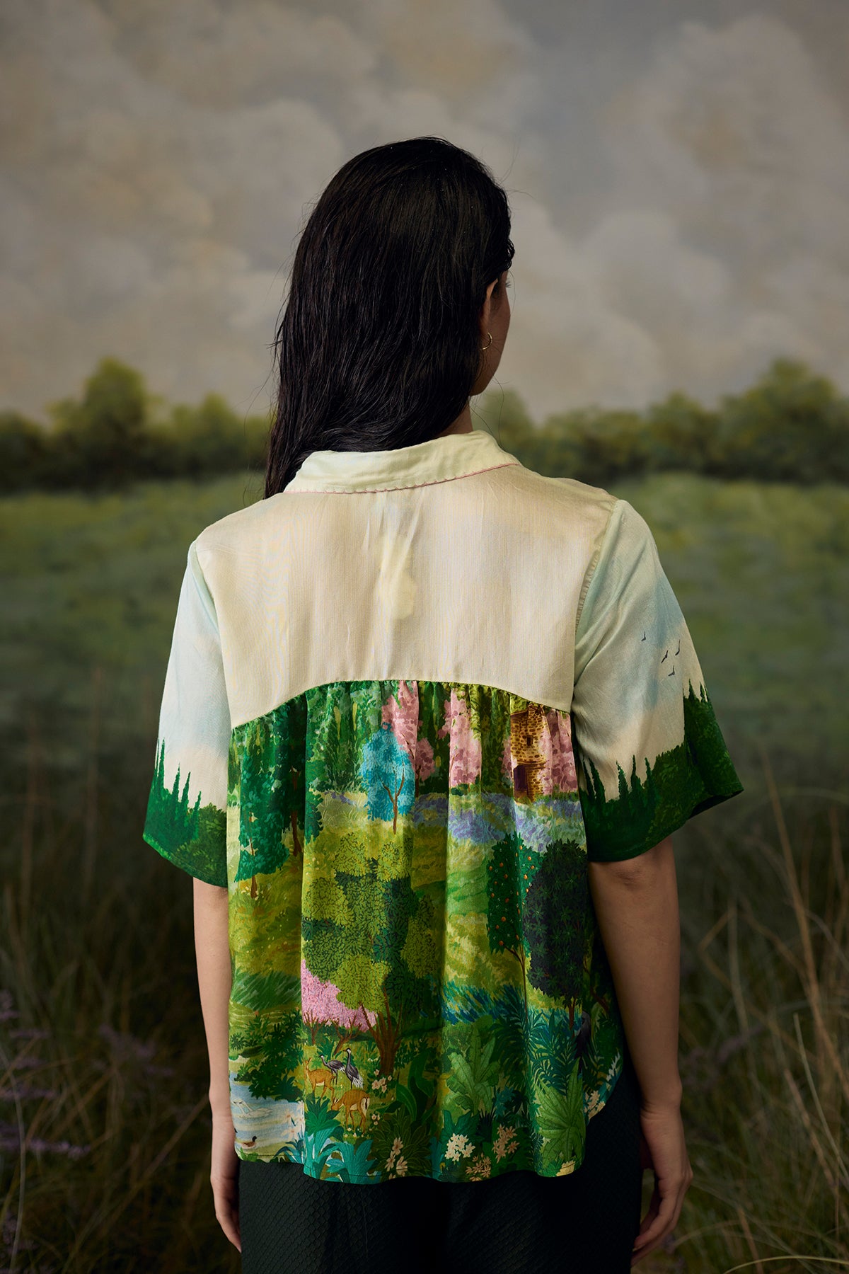 Fern printed shirt