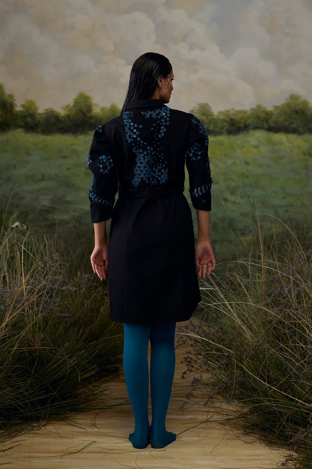 Onyx Shirt Dress