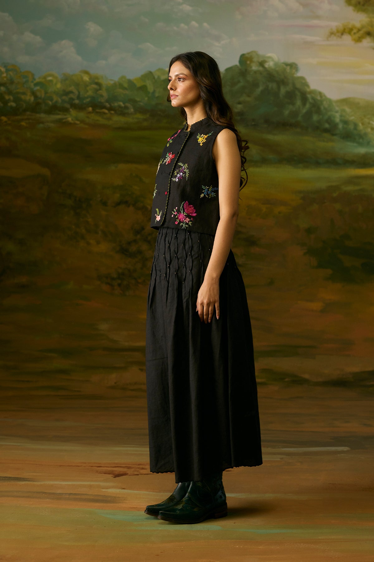 Onyx Waist Coat