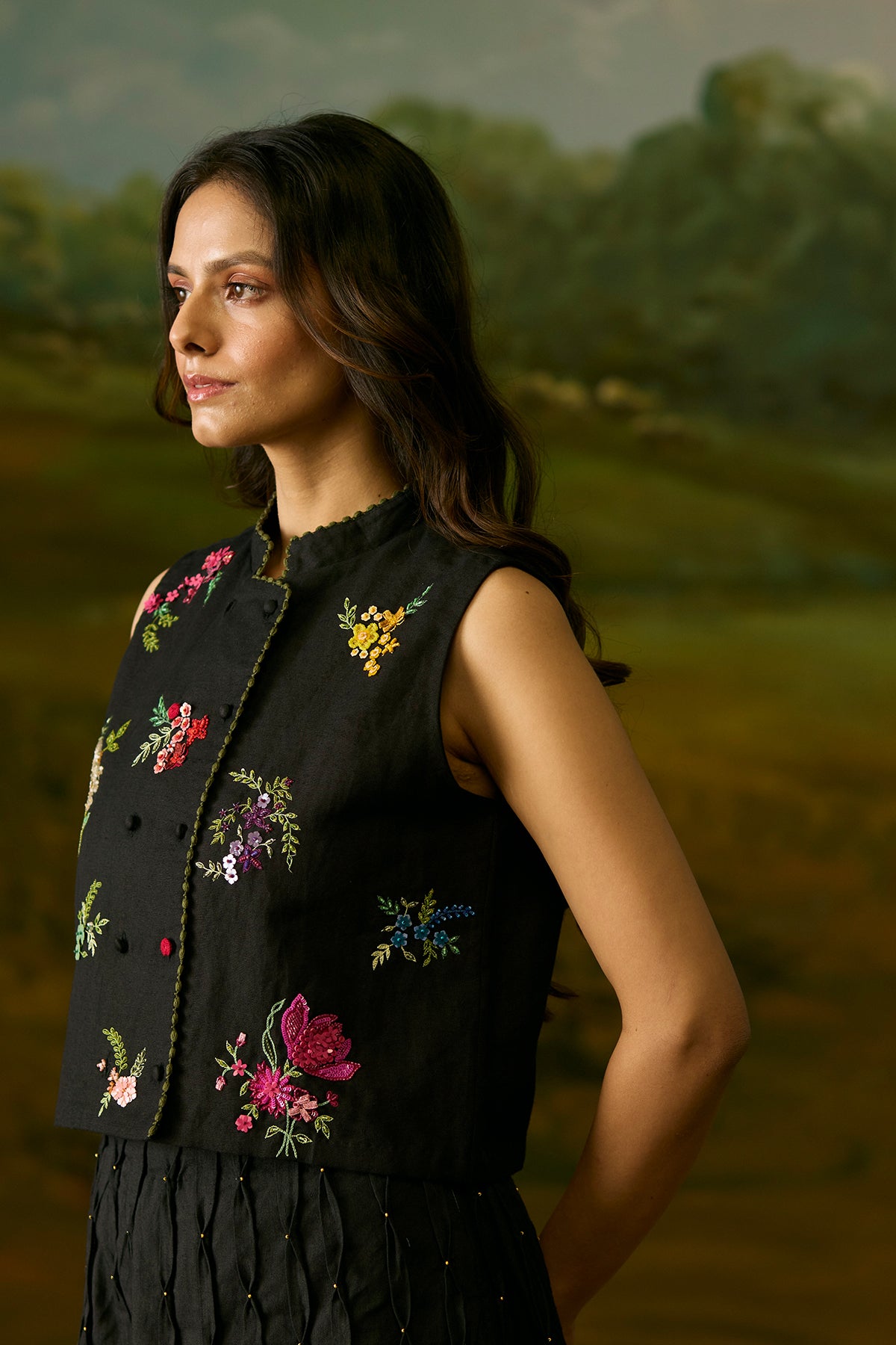 Onyx Waist Coat