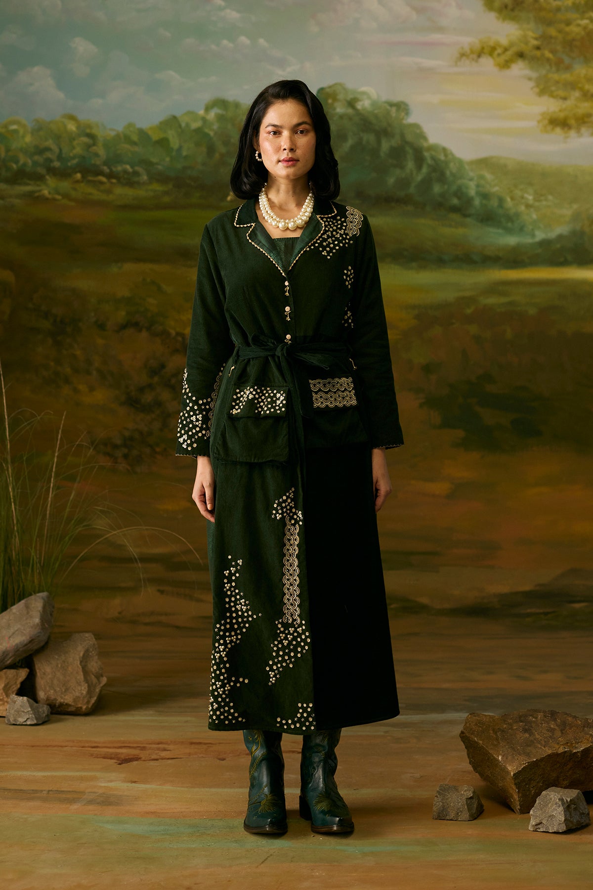 Forest green Shirt Dress Forest green Shirt Dress