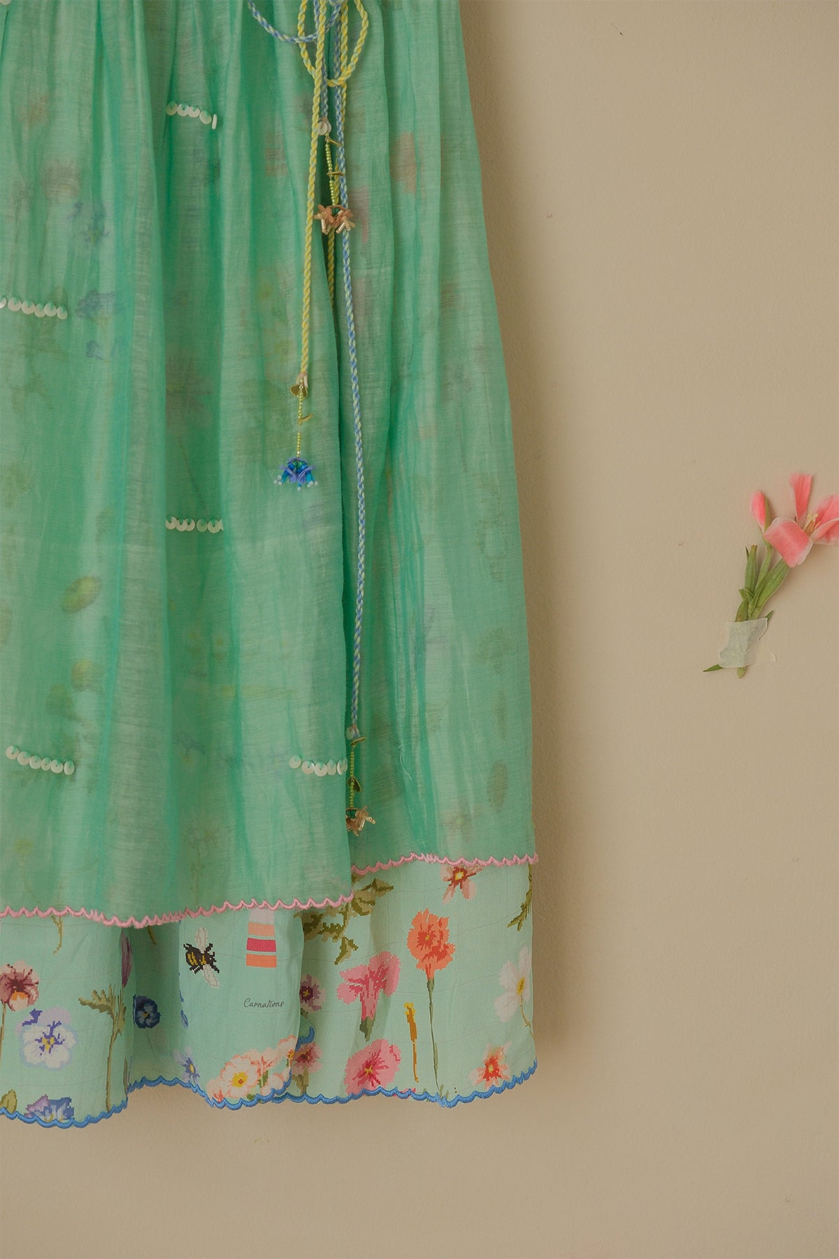 Kids Seaglass Wrap Dress