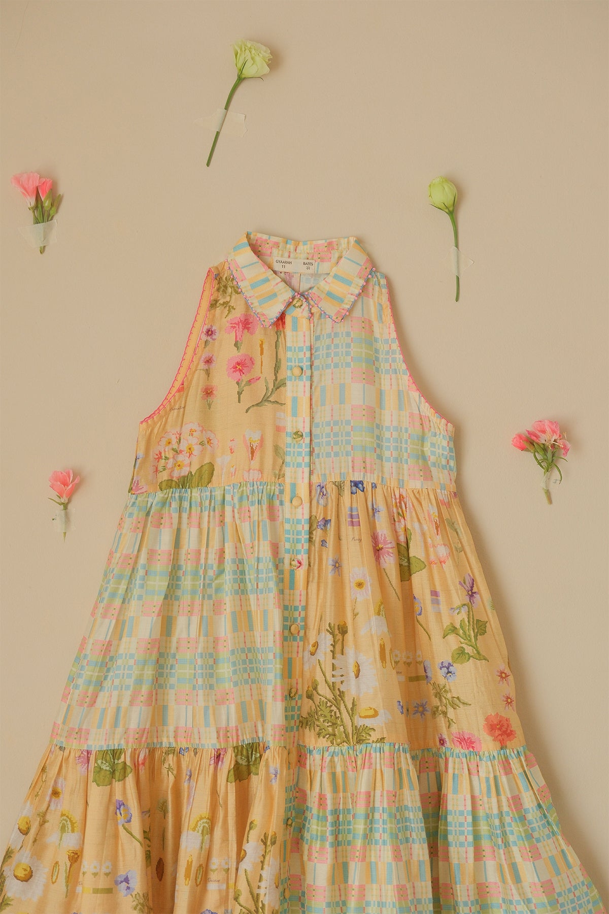 Kids Sunpetal Tiered Dress