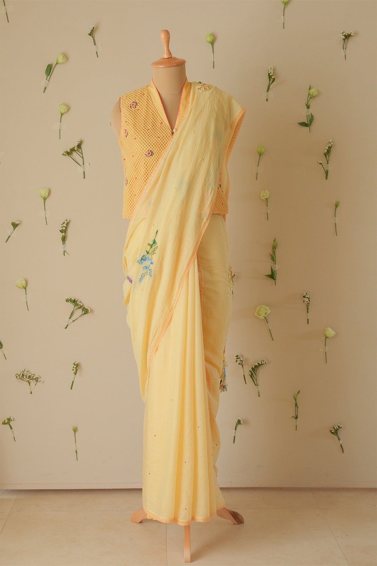 Sunpetal Floral Saree