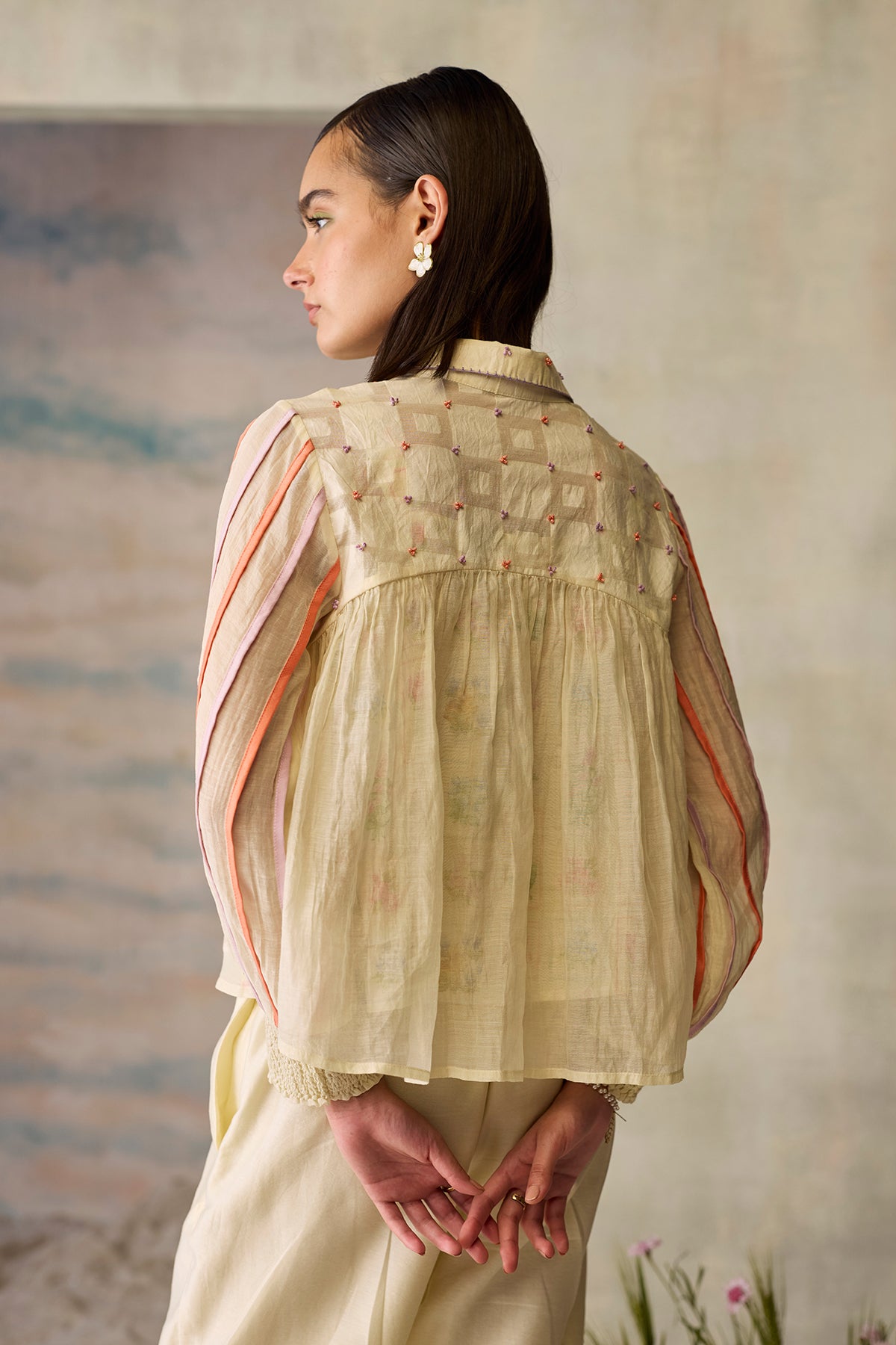 Moonlight Beaded Shirt