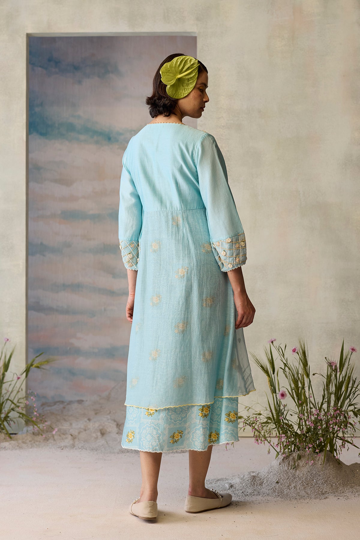 Azure Layered Dress