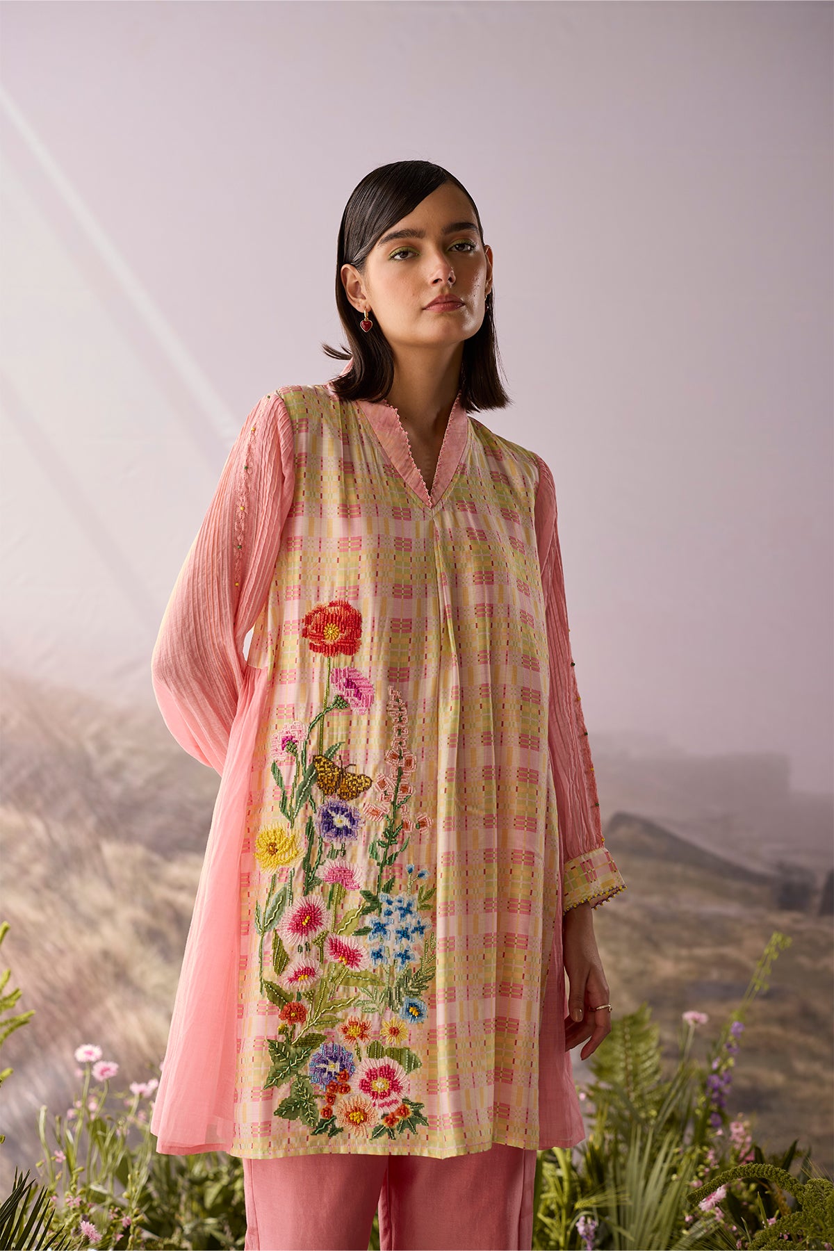 Rose Printed Tunic