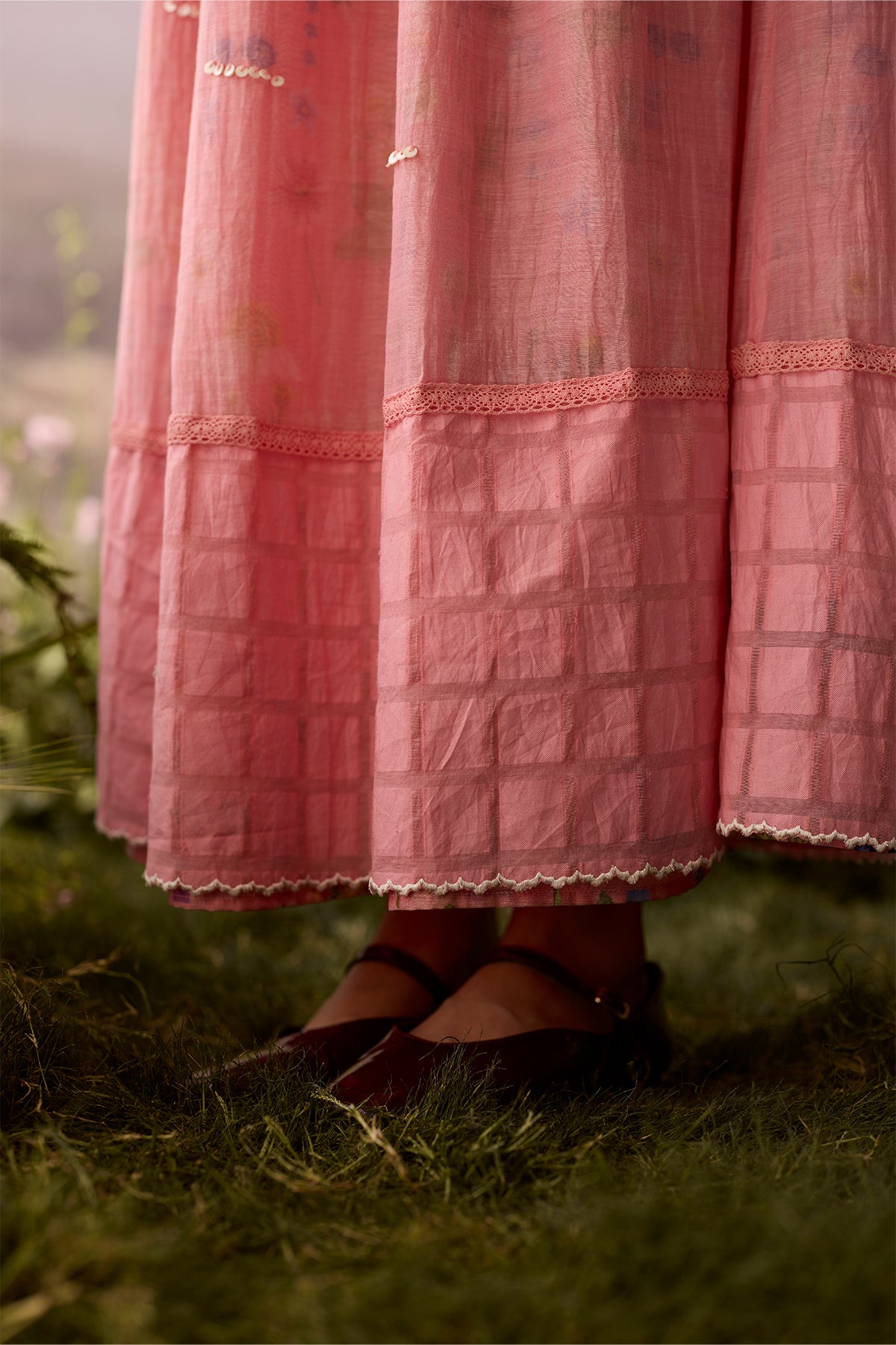 Rose Floral Maxi Dress