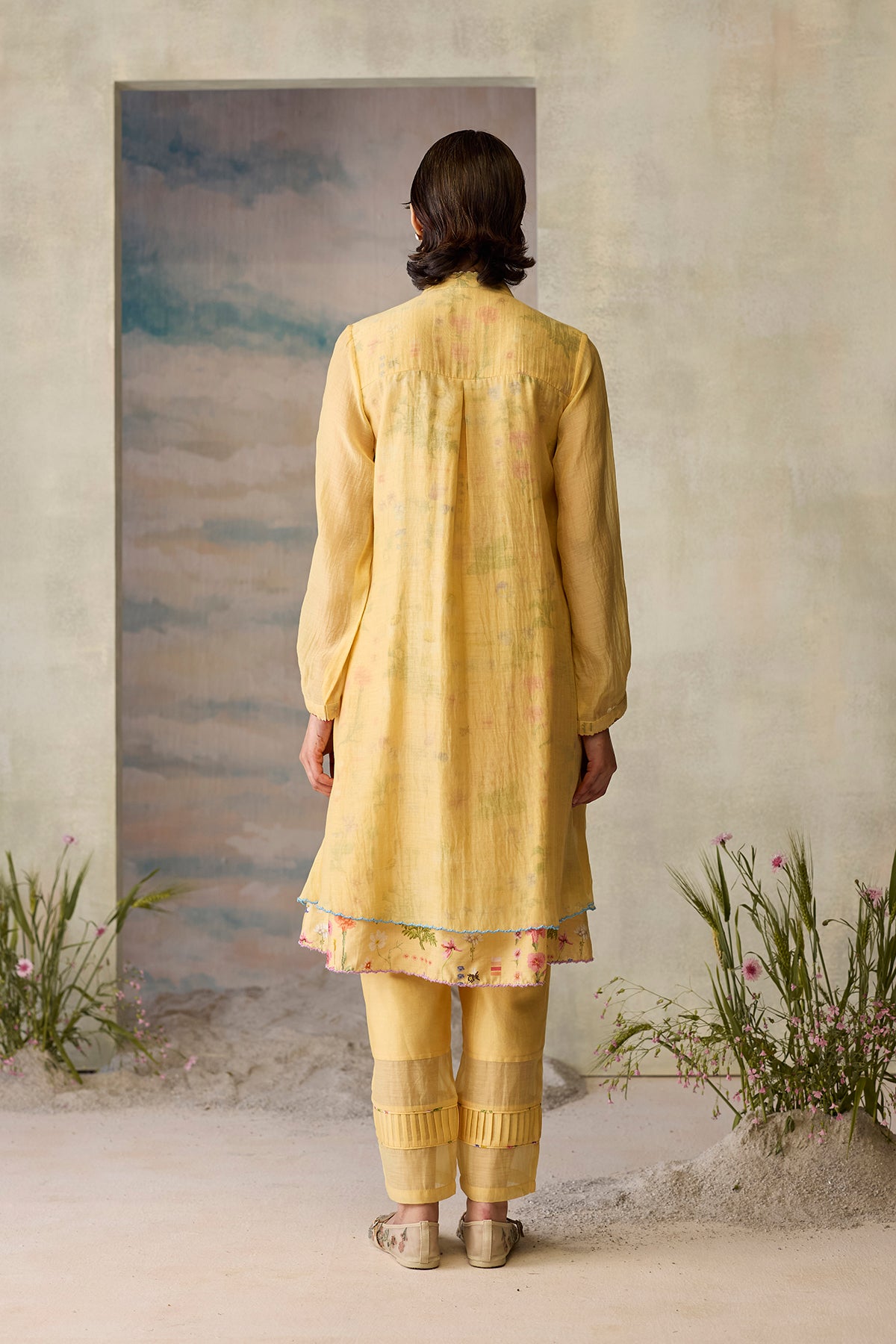 Sunpetal Pintuck Kurta