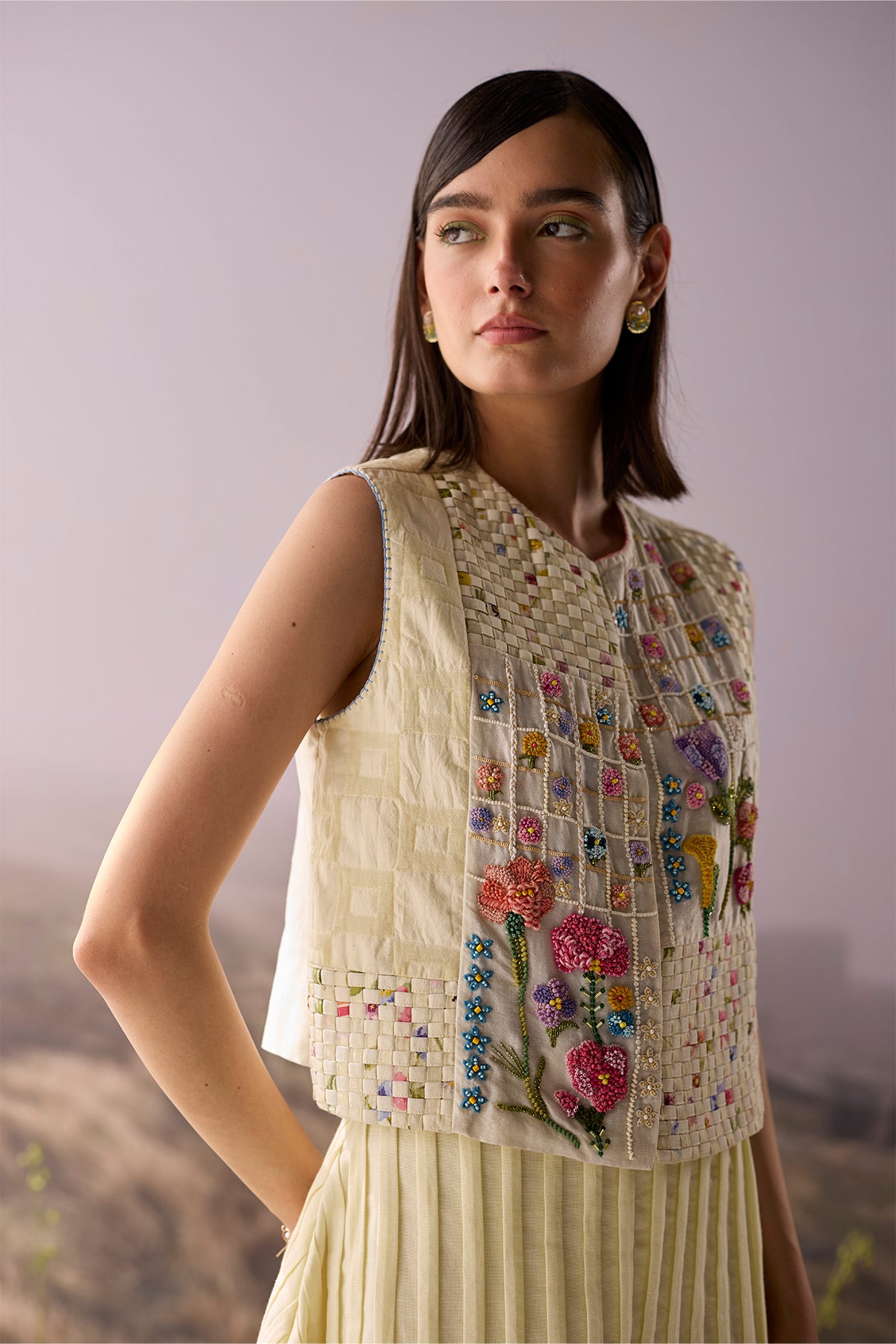 Moonlight Beaded Waistcoat