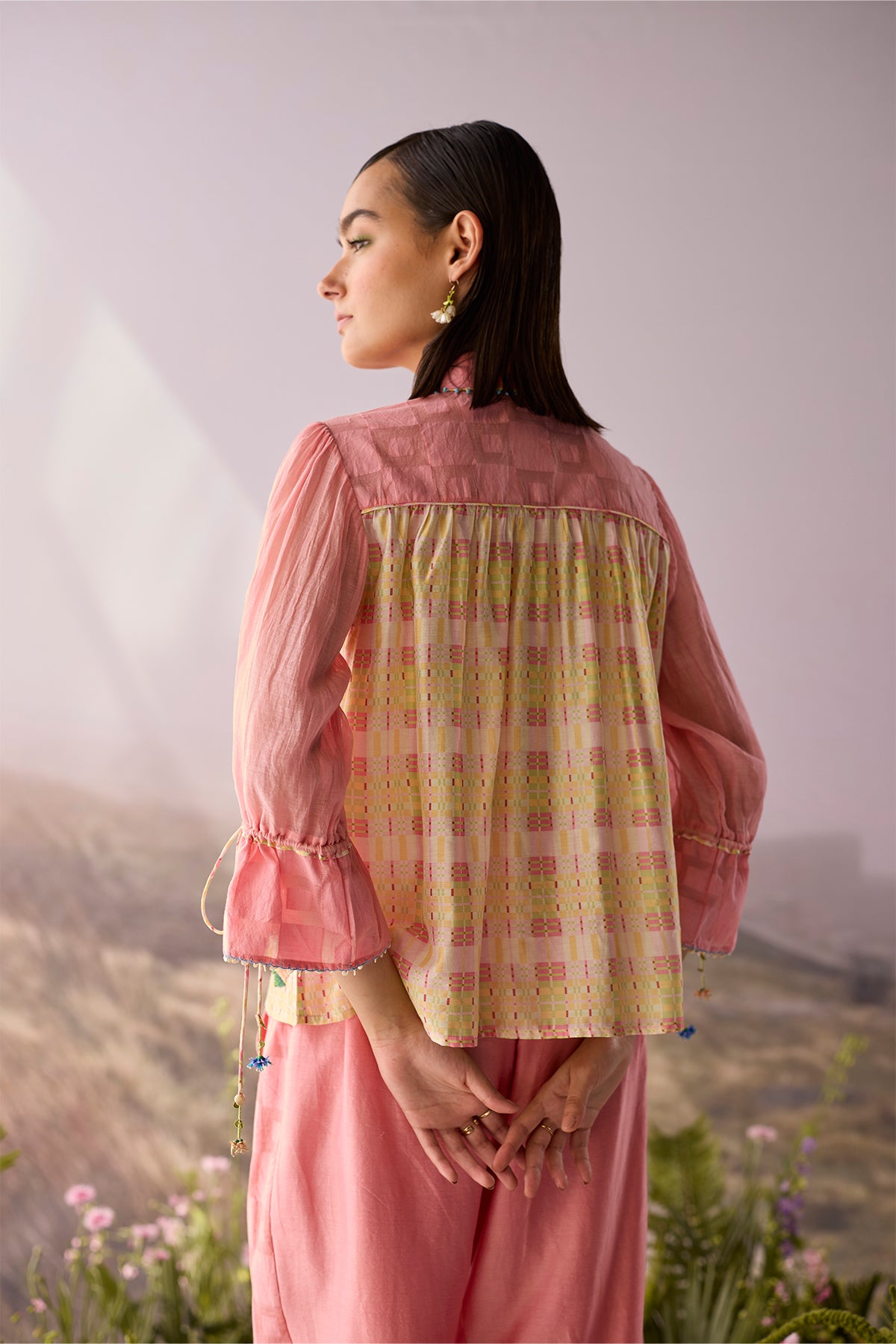 Rose Beaded Shirt