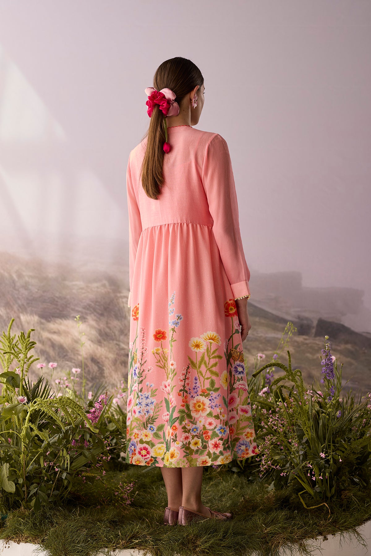 Rose Beaded Dress