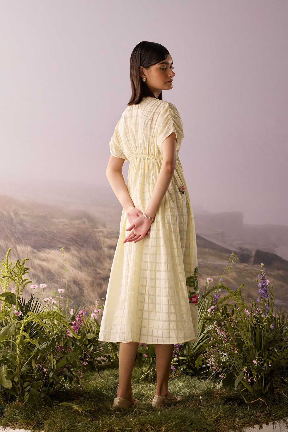 Moonlight Floral Dress