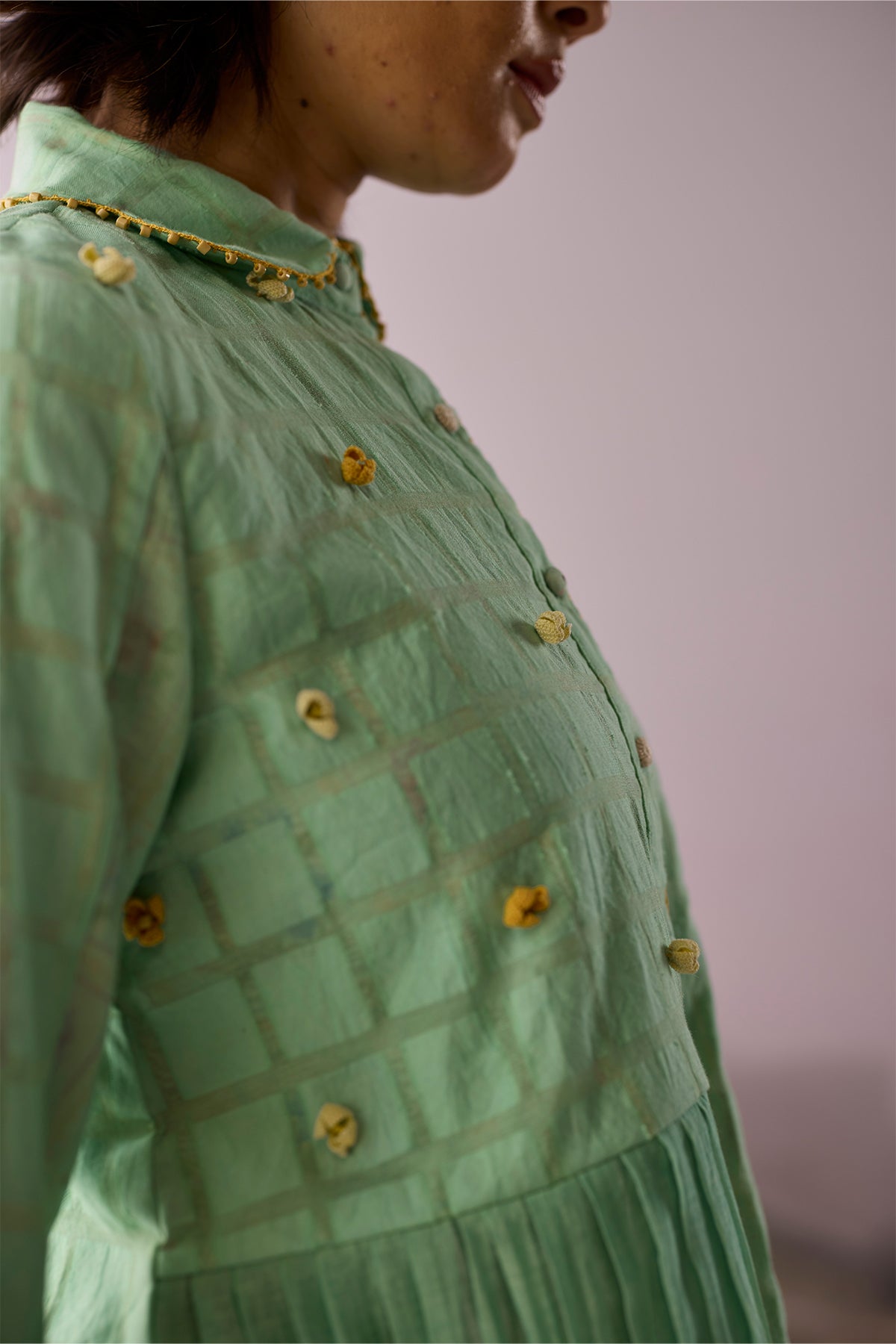 Seaglass Checkered Shirt