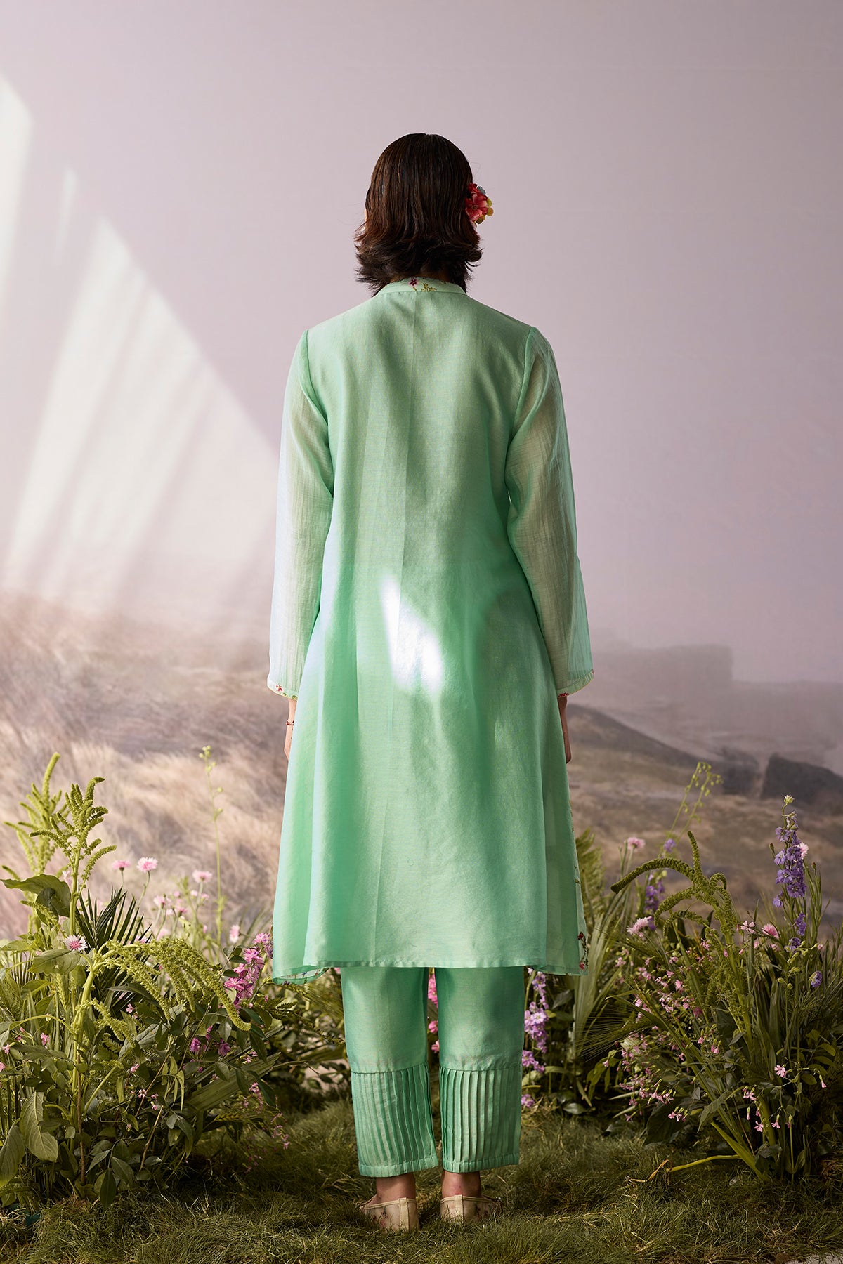 Seaglass Smocked Tunic