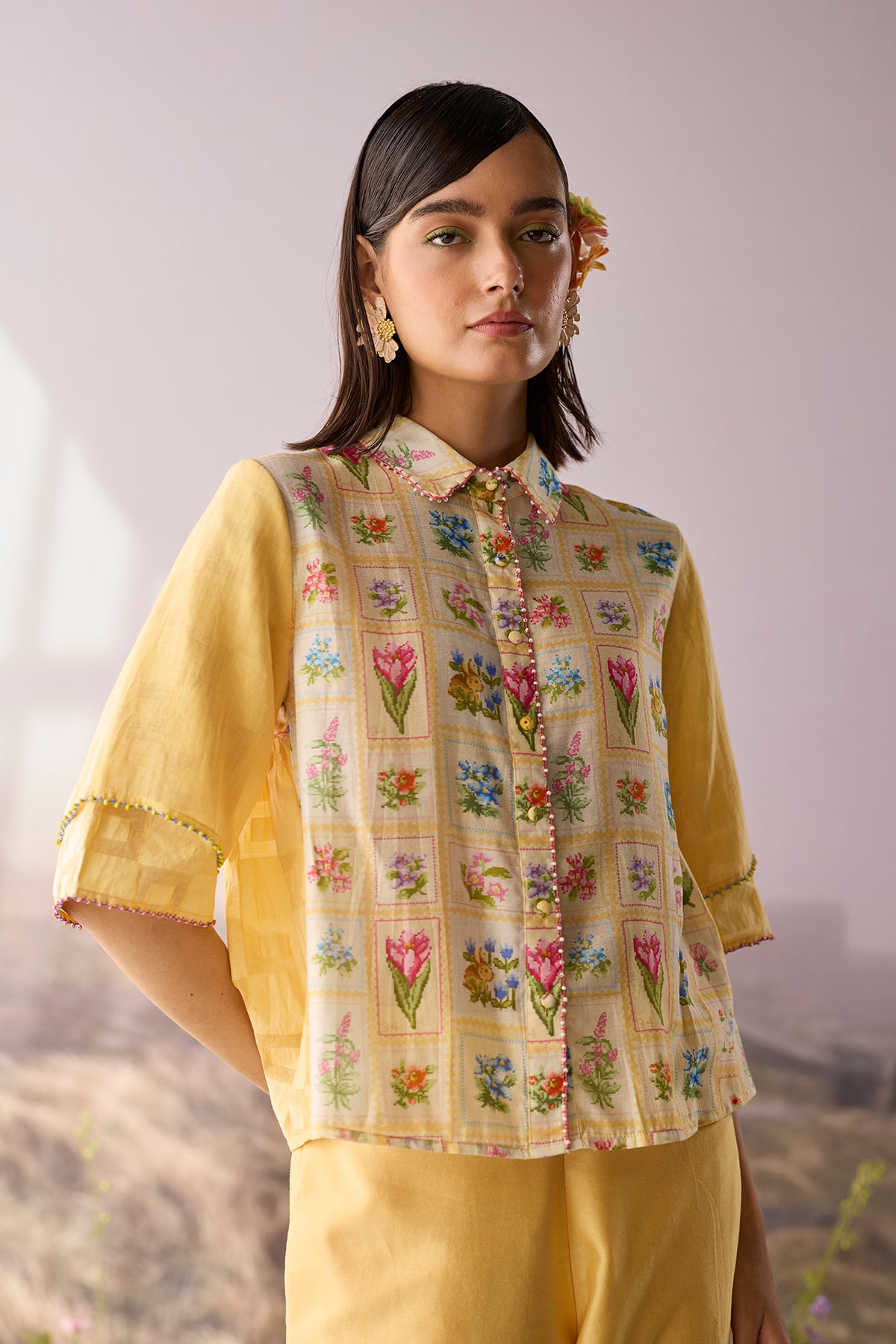 Sunpetal Floral Shirt