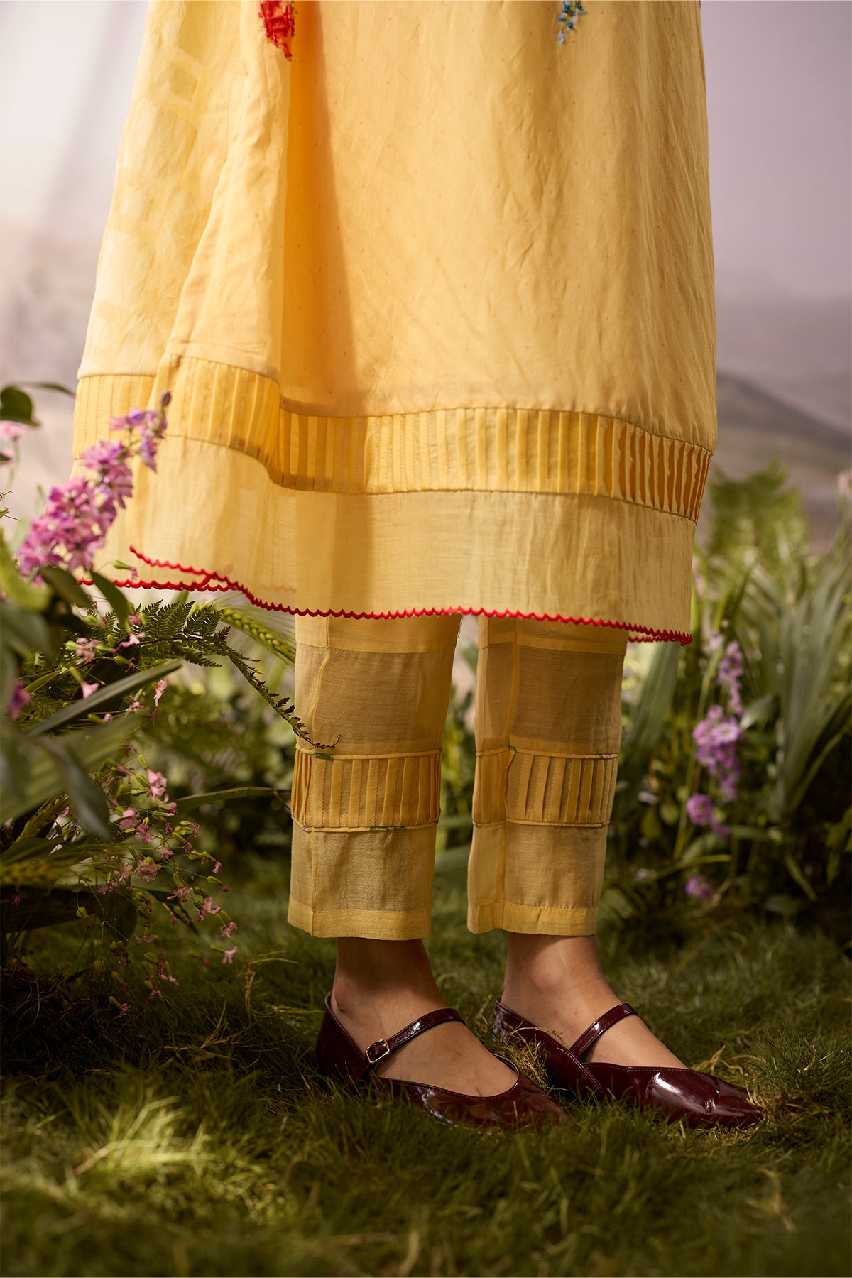 Sunpetal Floral Beaded Kurta