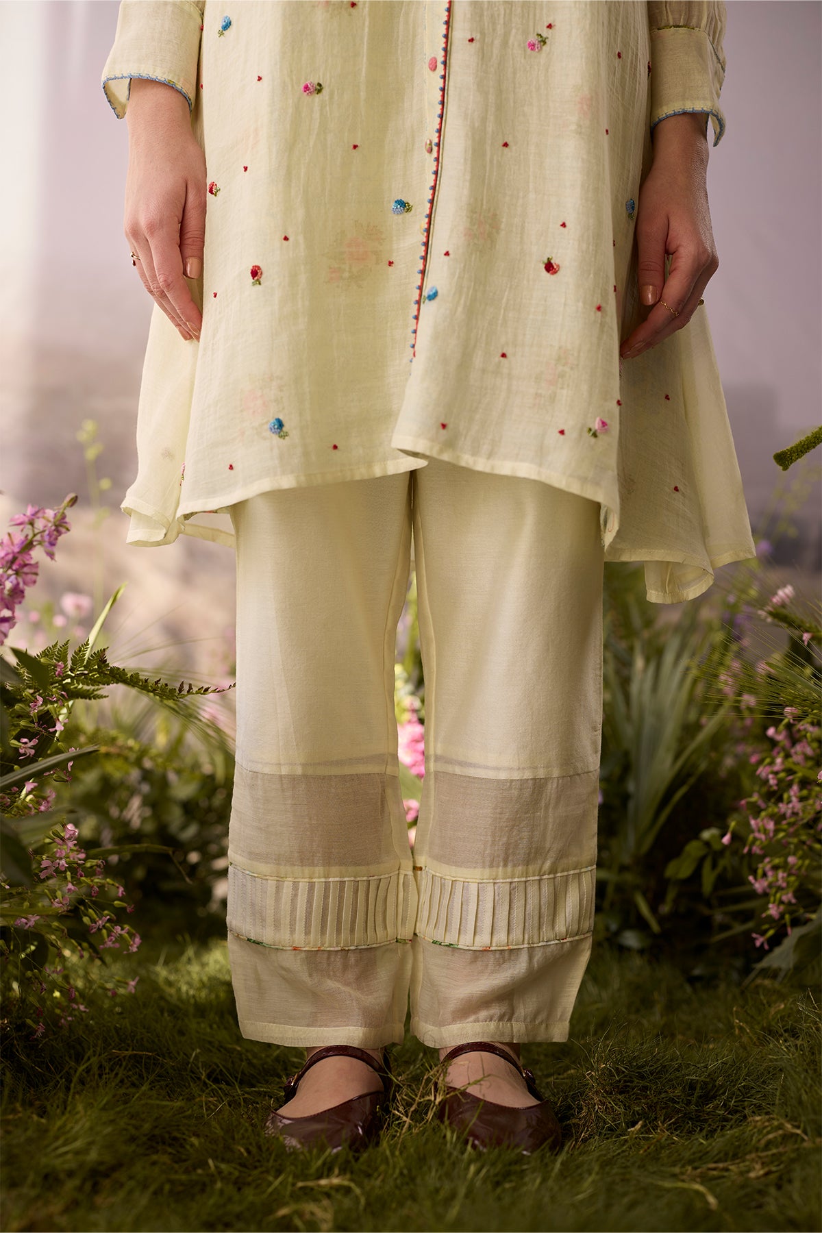 Moonlight Beaded Kurta
