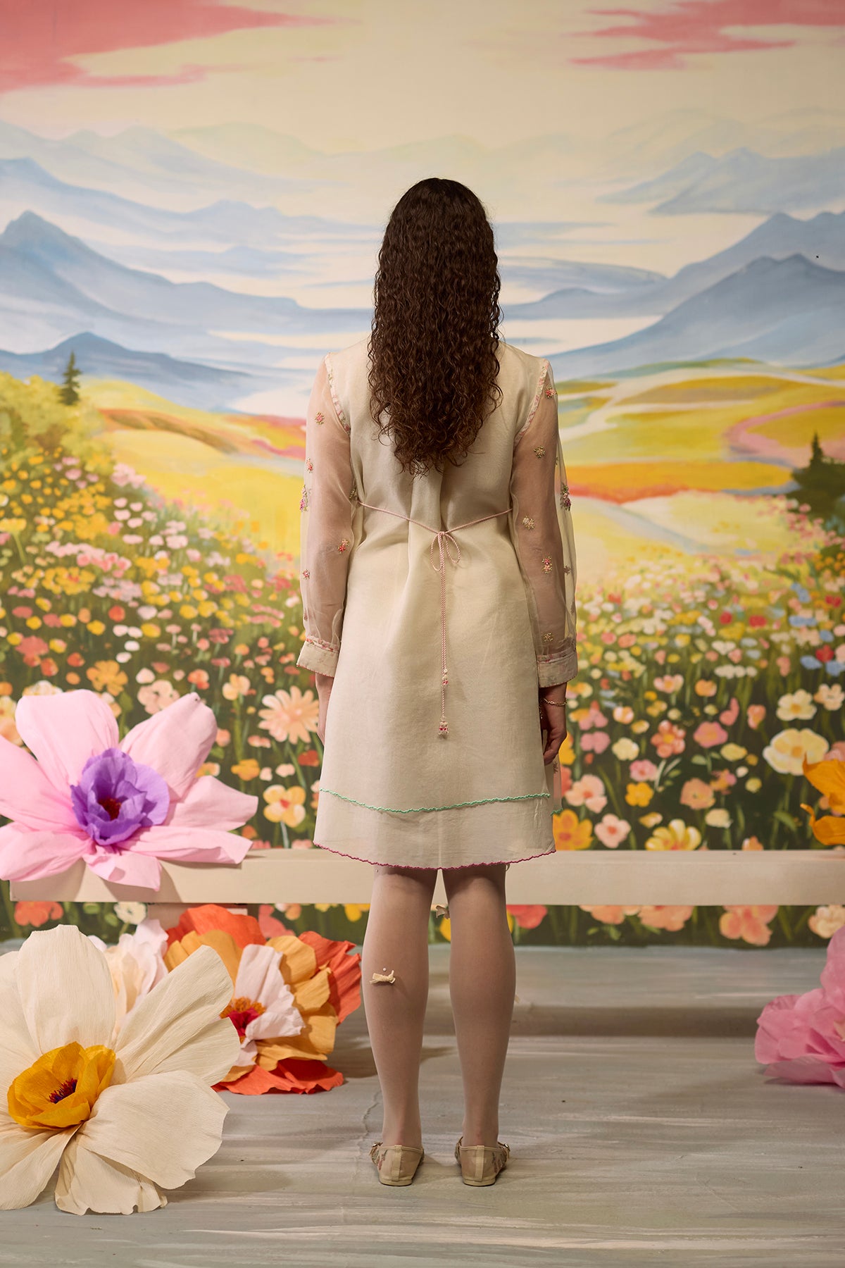 Lumina Embroidered Dress