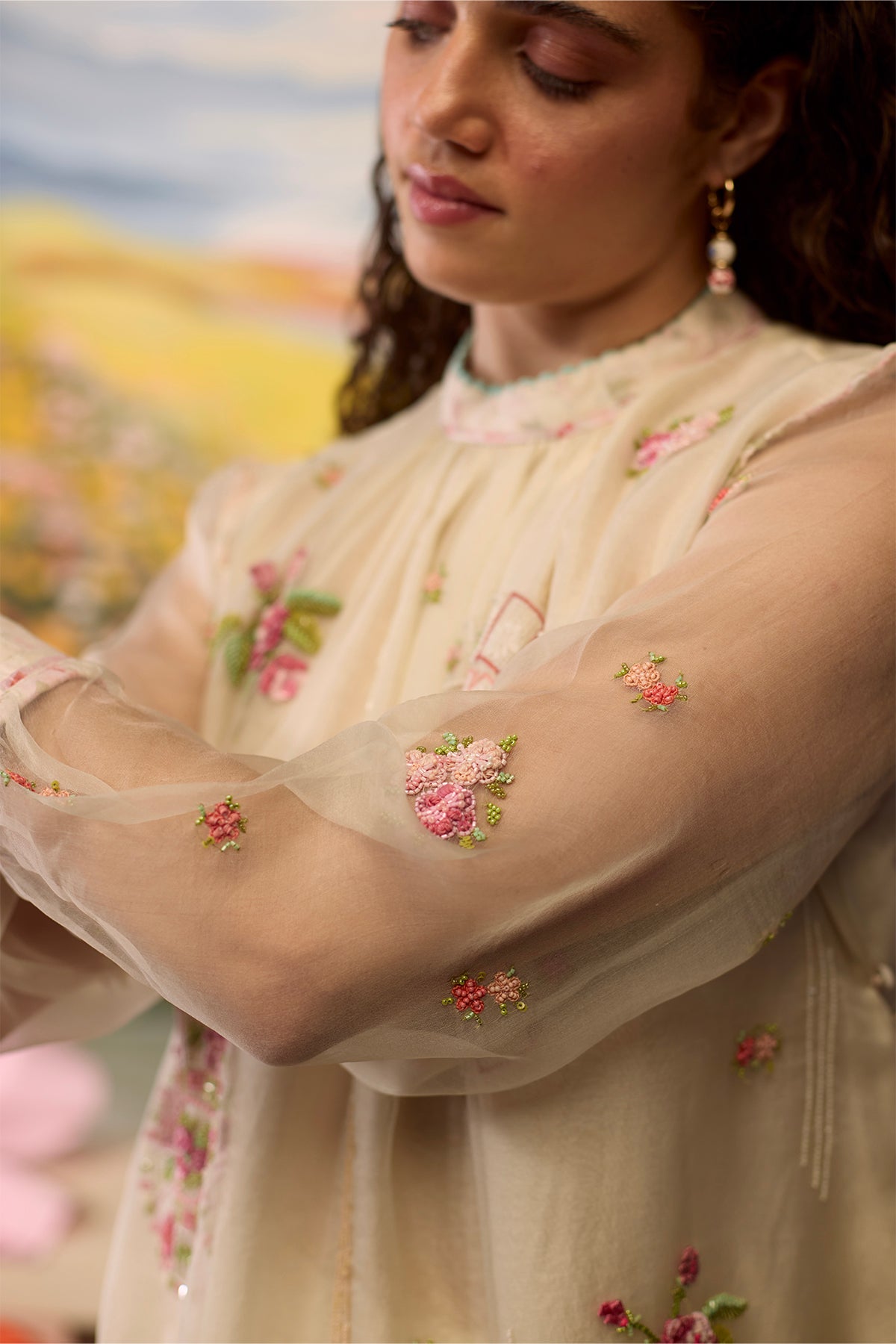 Lumina Embroidered Dress
