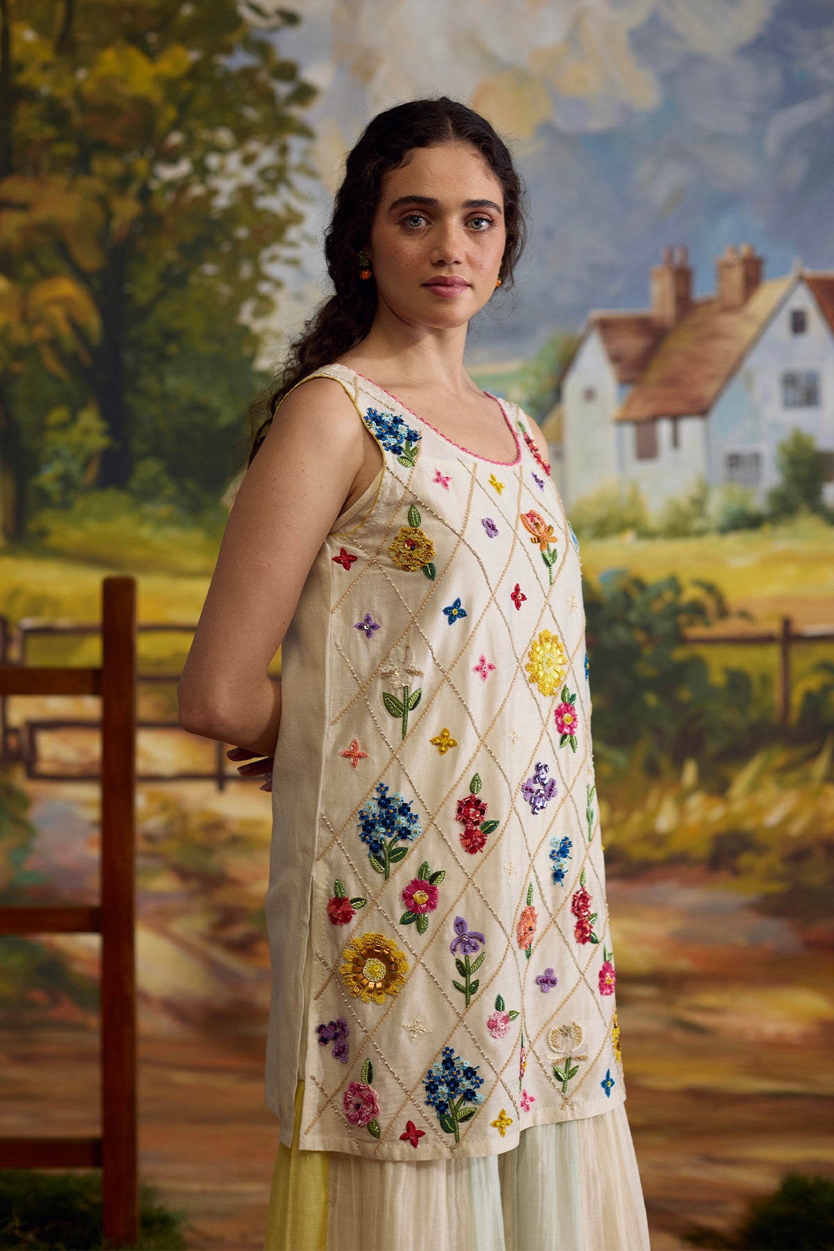 Lumina Floral Kurta
