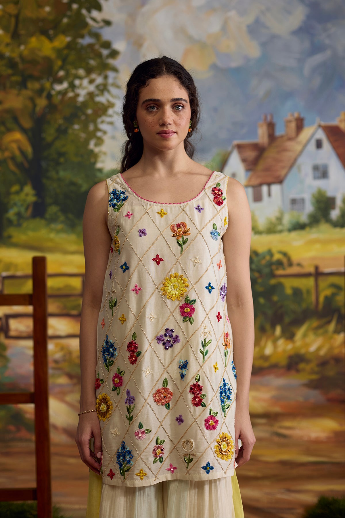 Lumina Floral Kurta