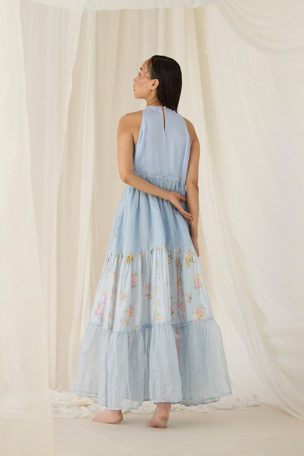 Celeste Halter Neck Dress