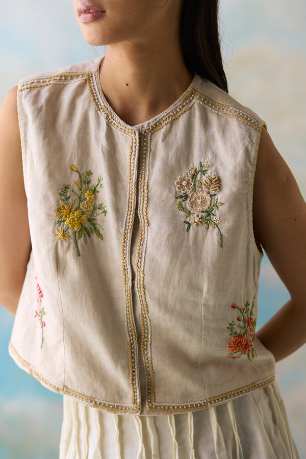 Ash Embroidered Jacket
