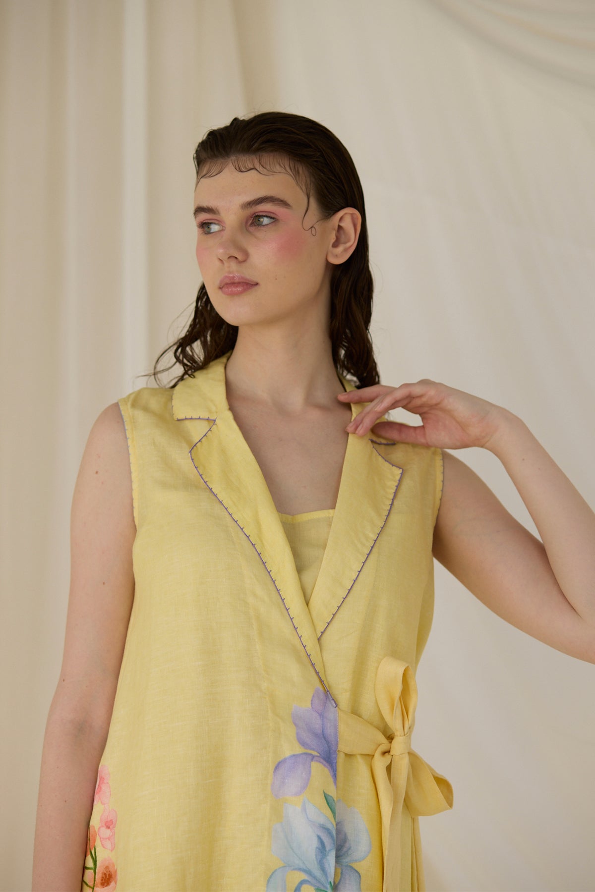 Citrine Floral Tunic
