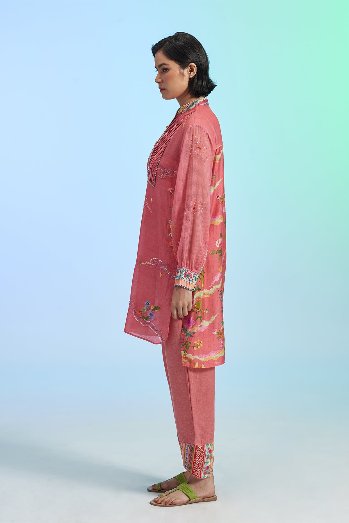 Chuski Pintuck Long Top