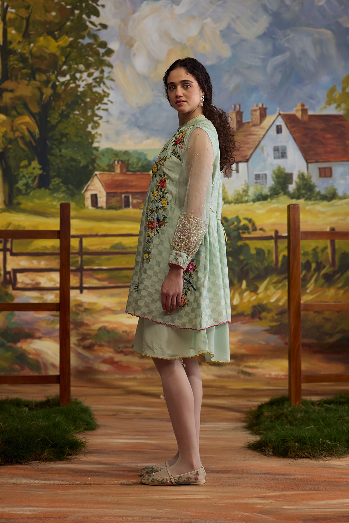 Meadow Checkered Dress