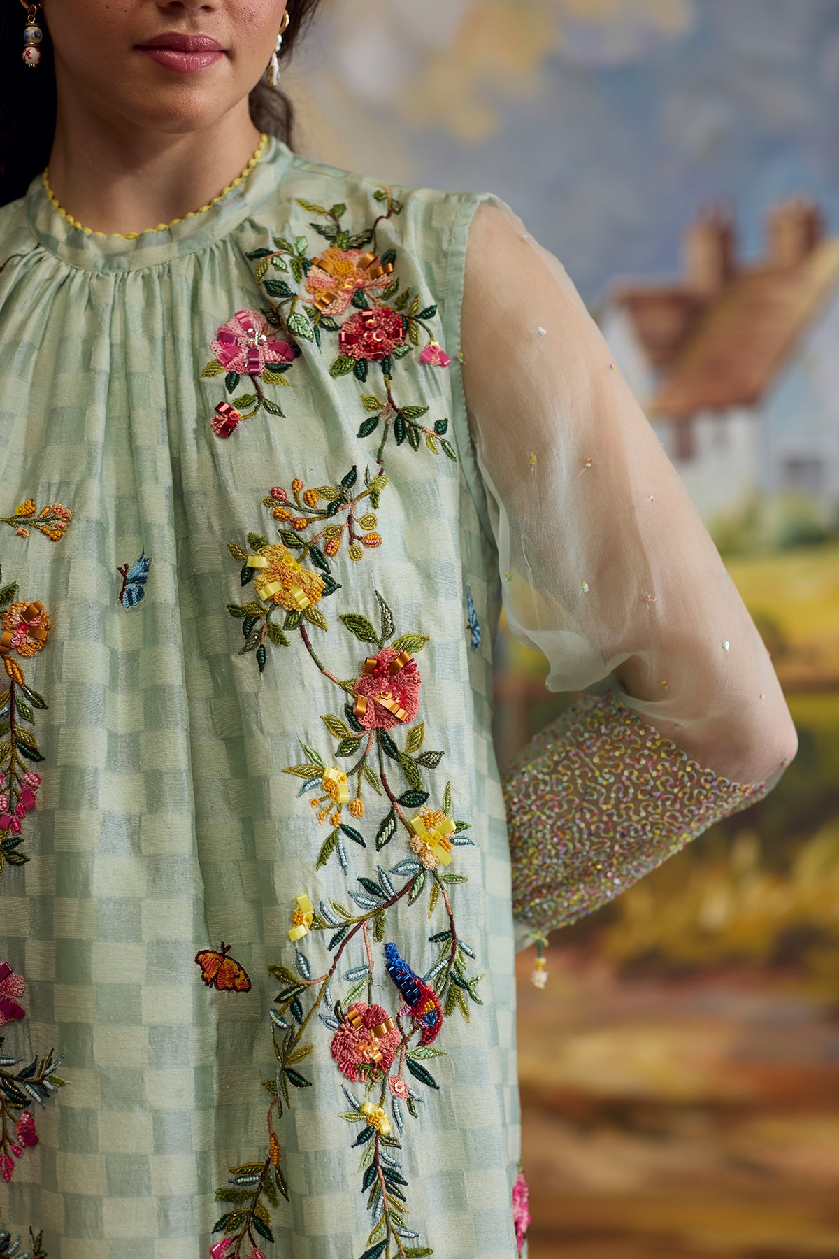 Meadow Checkered Dress