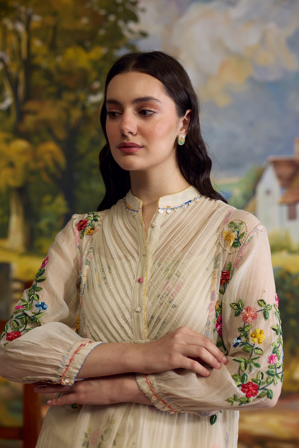 Lumina Embroidered Kurta