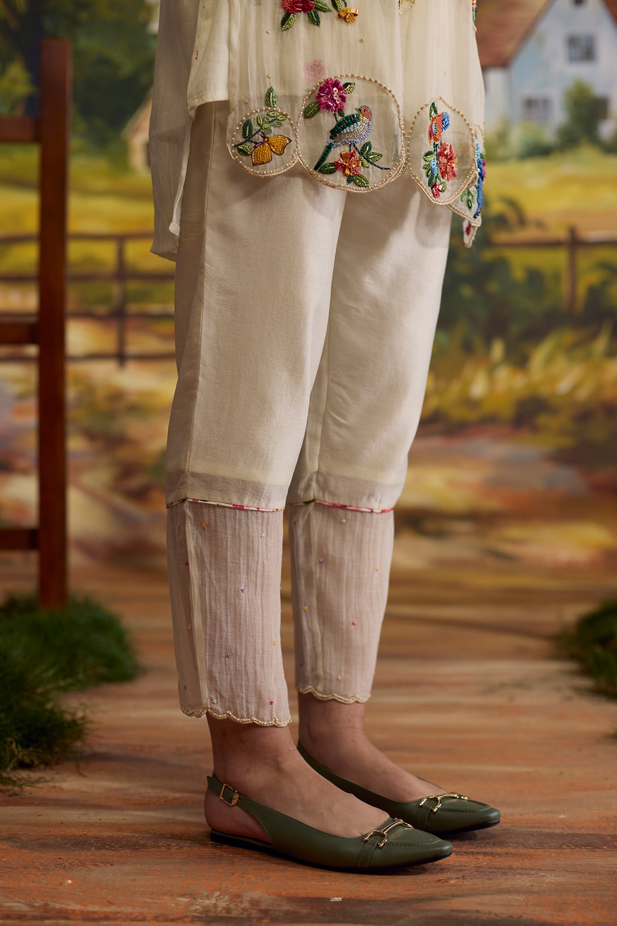Lumina Embroidered Kurta