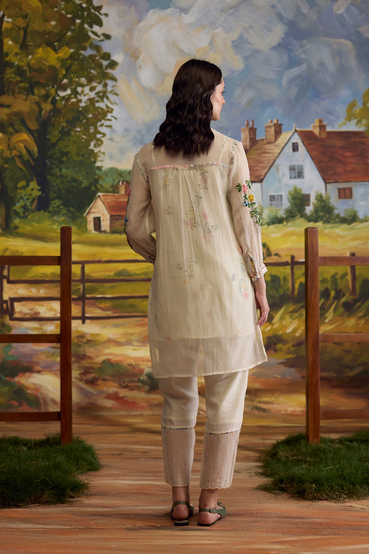 Lumina Embroidered Kurta