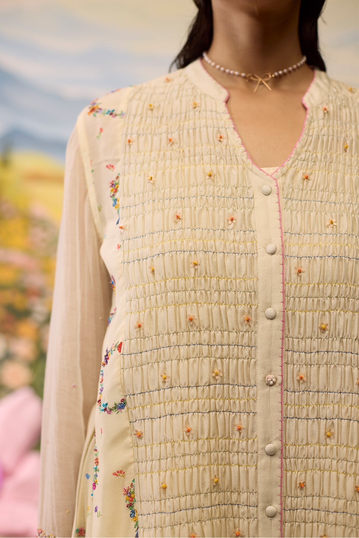 Lumina Smocked Tunic