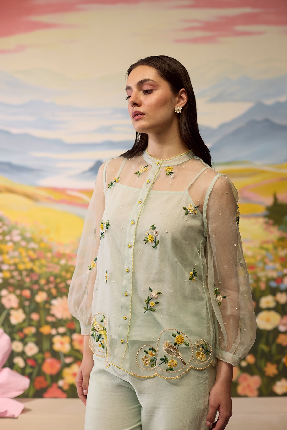 Meadow Organza Shirt