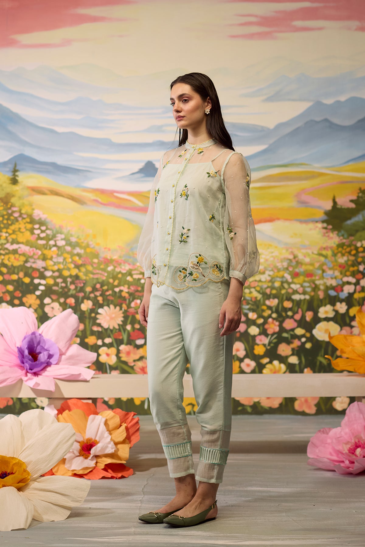 Meadow Organza Shirt