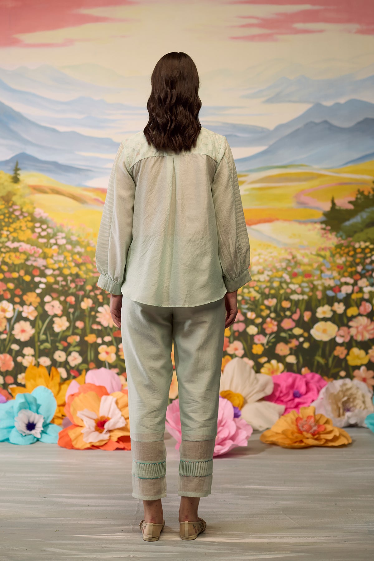 Meadow Floral Embroidered Shirt